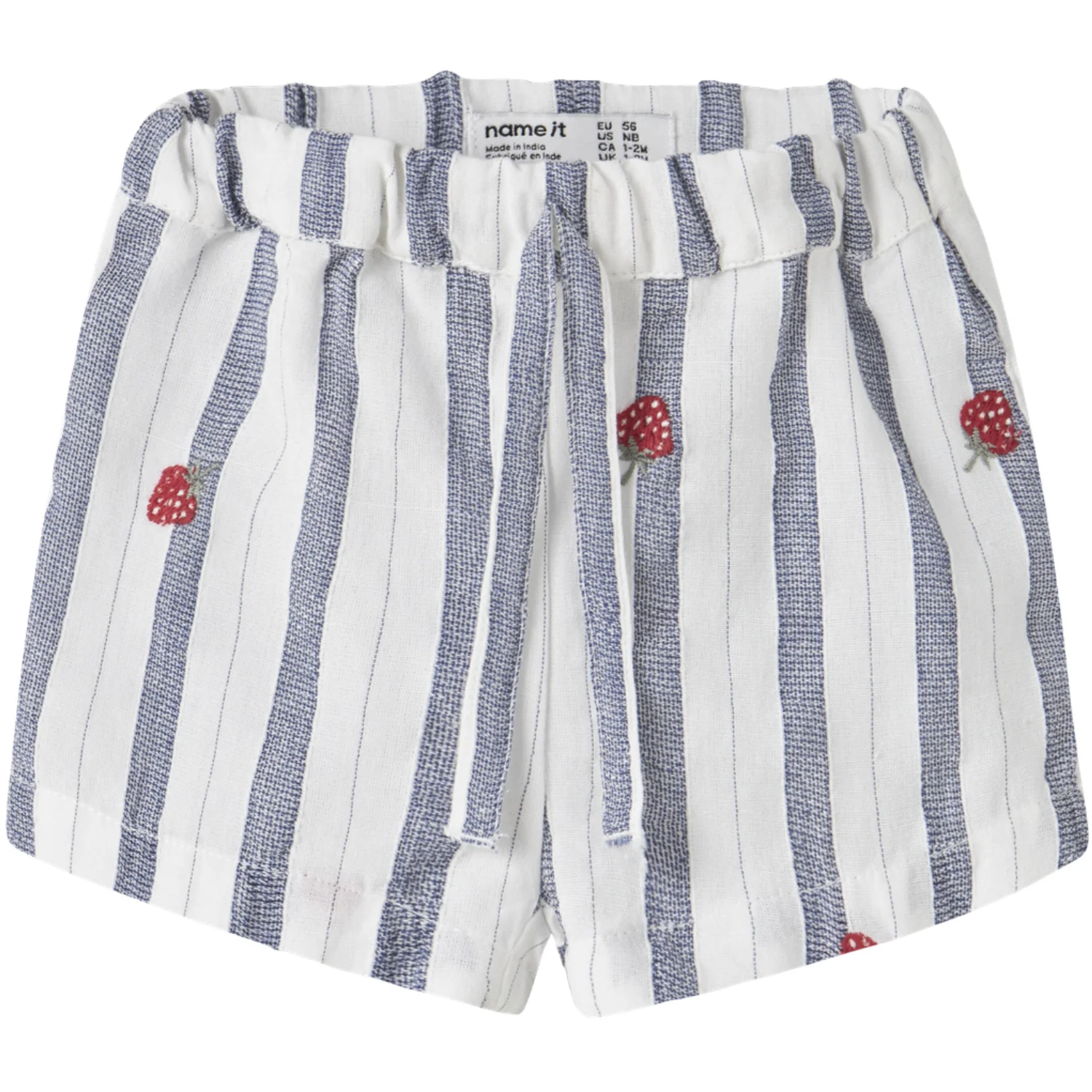 Name It Purple Impression Nmfjelena Shorts