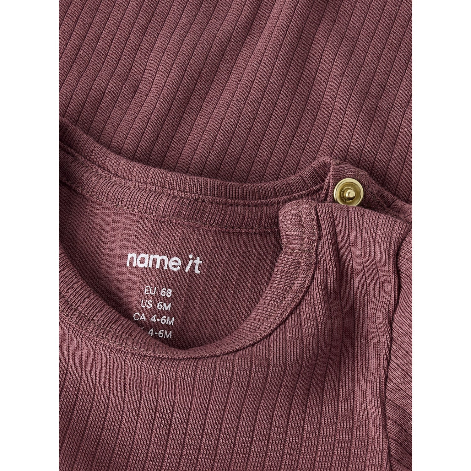 Name It Rose Brown Nbfofulla Ls Slim Body - Image 2