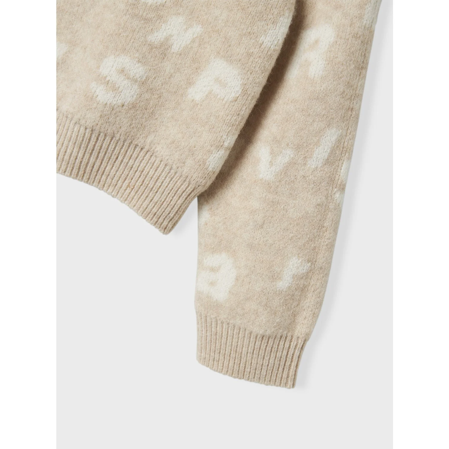 Name It Sandshell Nkfoline Ls Knit Bf - Image 2