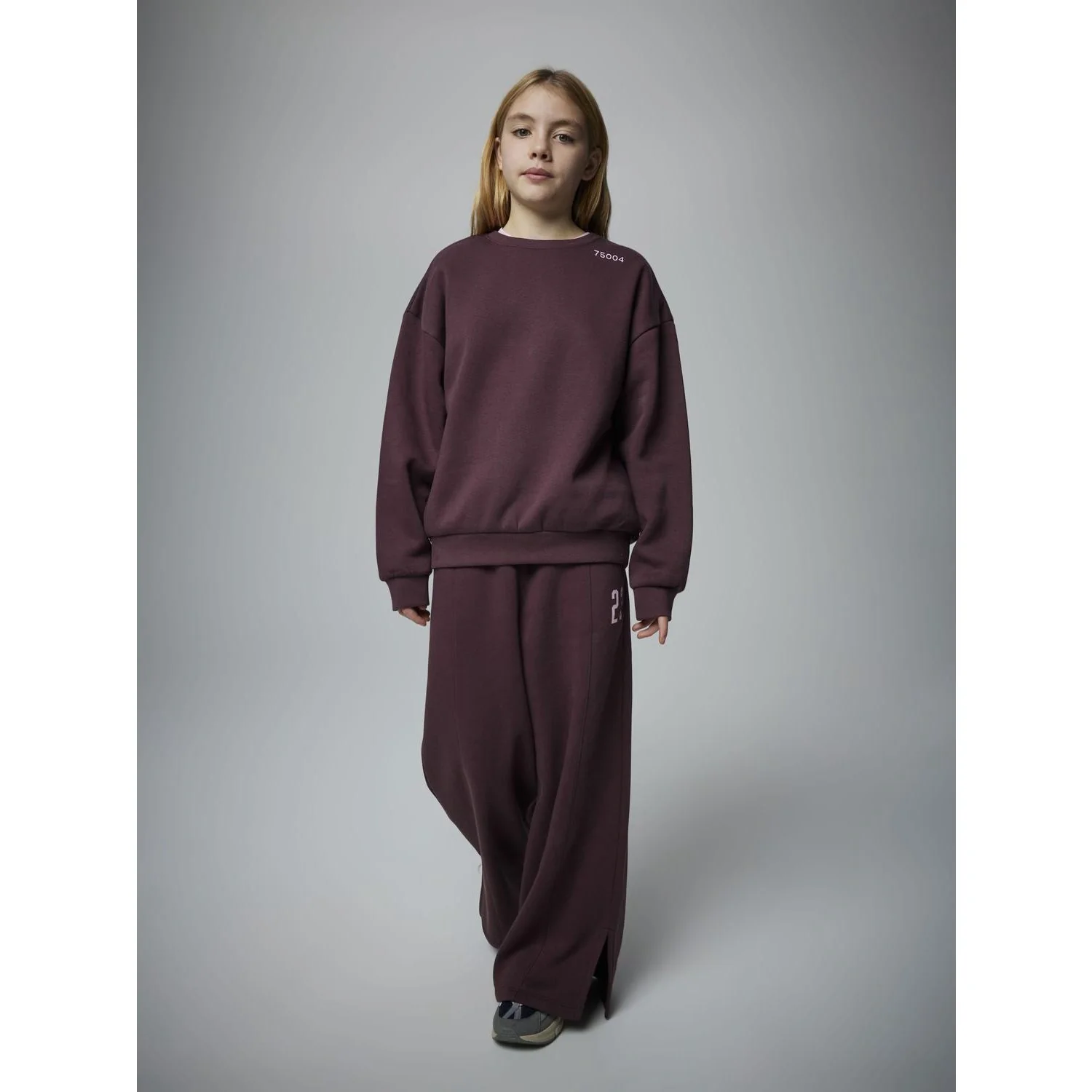 Name It Sassafras Nkfodika Ls Rlx Sweat Bru Bf - Image 2