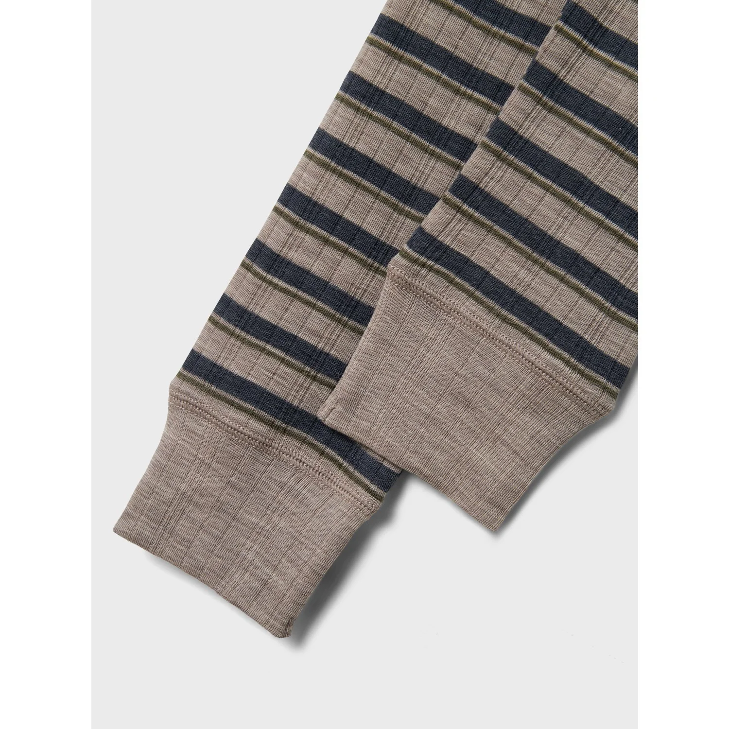Name It Satellite Ombre Blue Nkmwang Wool Needle Long Johns Stripe - Image 3