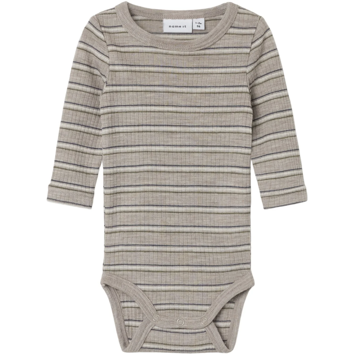Name It Satellite Stripes Nbmwomi Wo/Mo Ls Body
