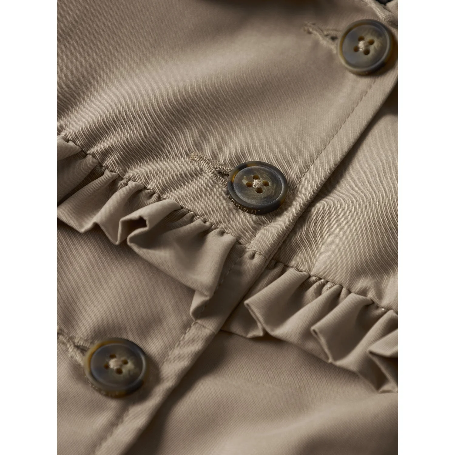 Name It Savannah Tan Nbfmadelin Trench Coat - Image 3