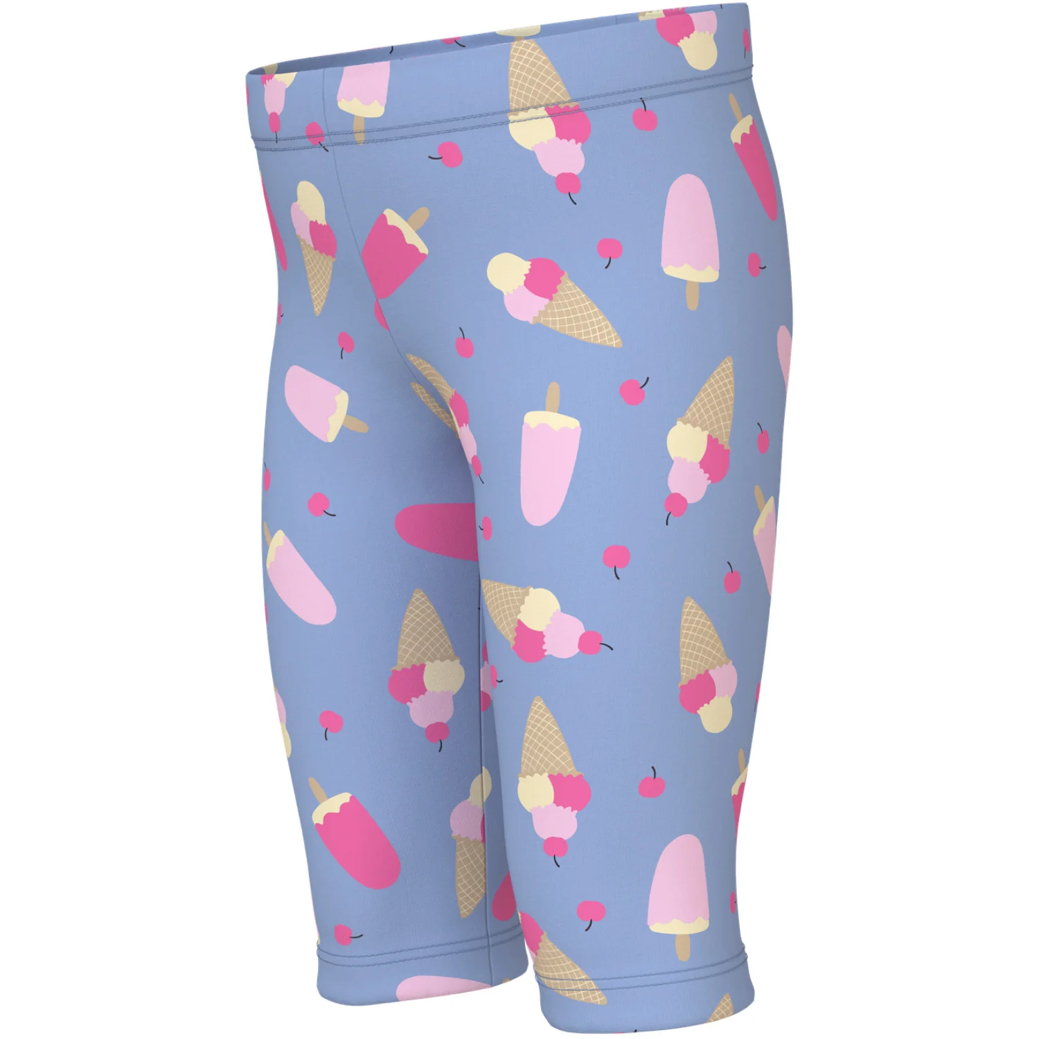 Name It Serenity Ice Cream Nmfvivian Aop Capri Leggings - Image 2