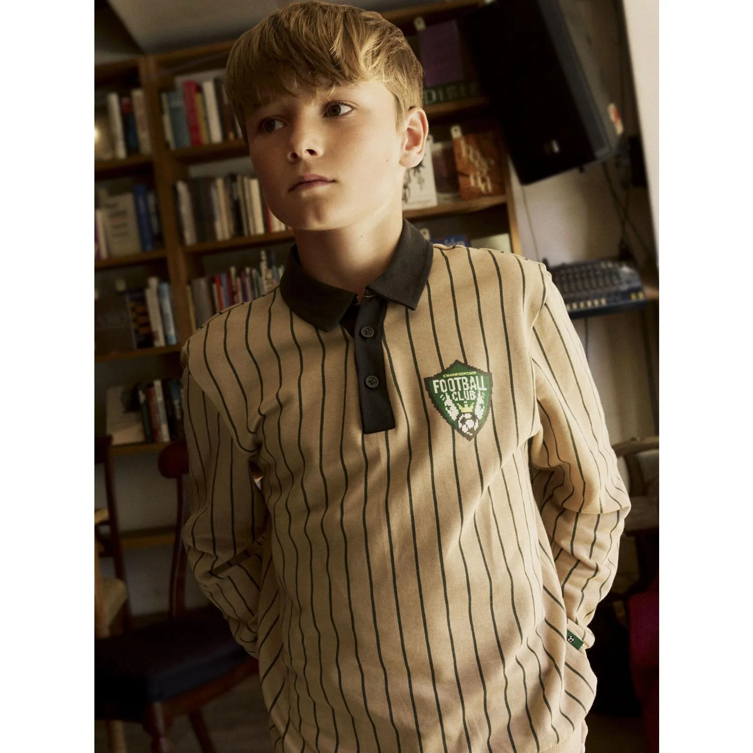 Name It Sesame Nkmlester Ls Nreg Polo Sweat Bru Box - Image 2