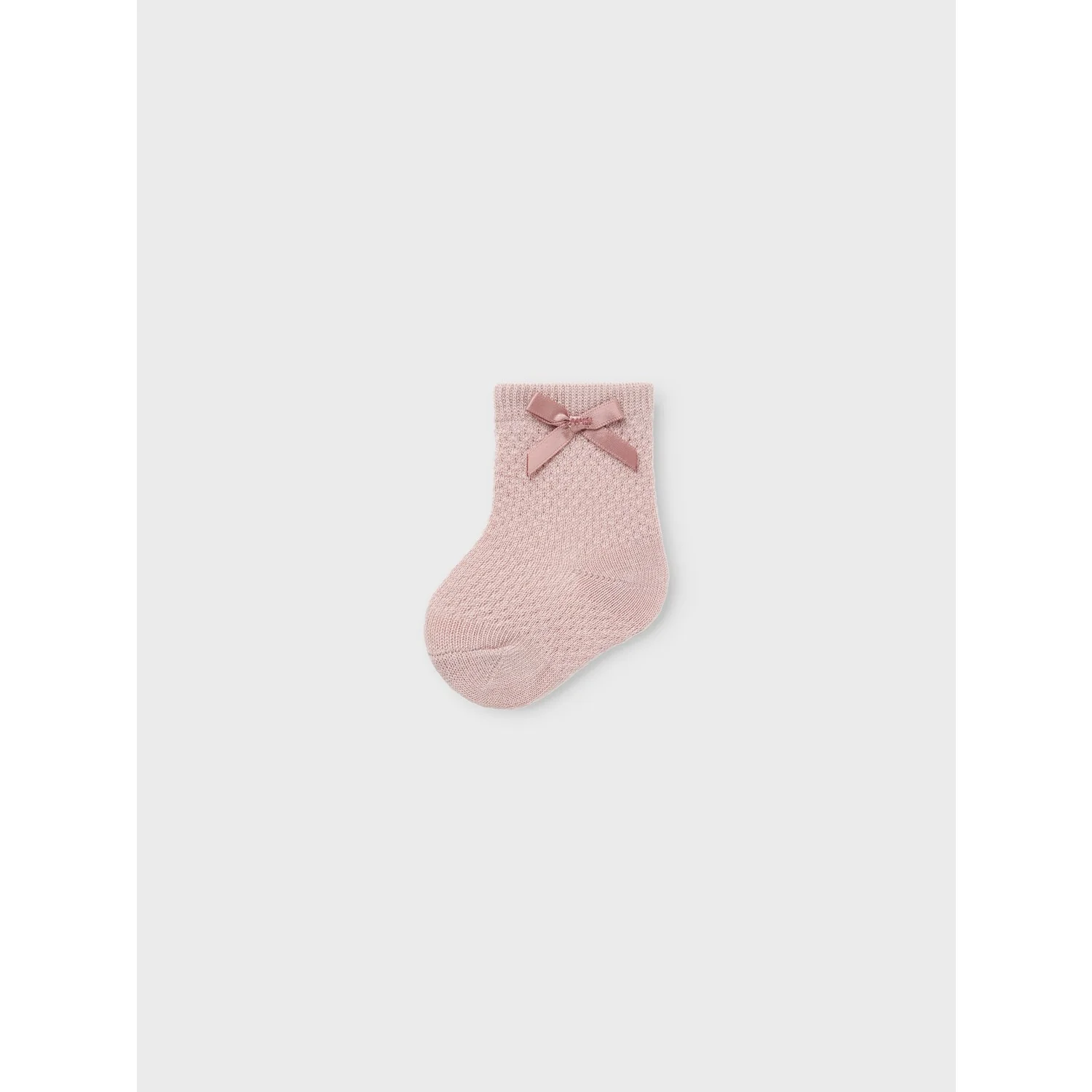 Name It Shadow Gray Nbfwakma Wo/Bl Structure 2P Socks - Image 4
