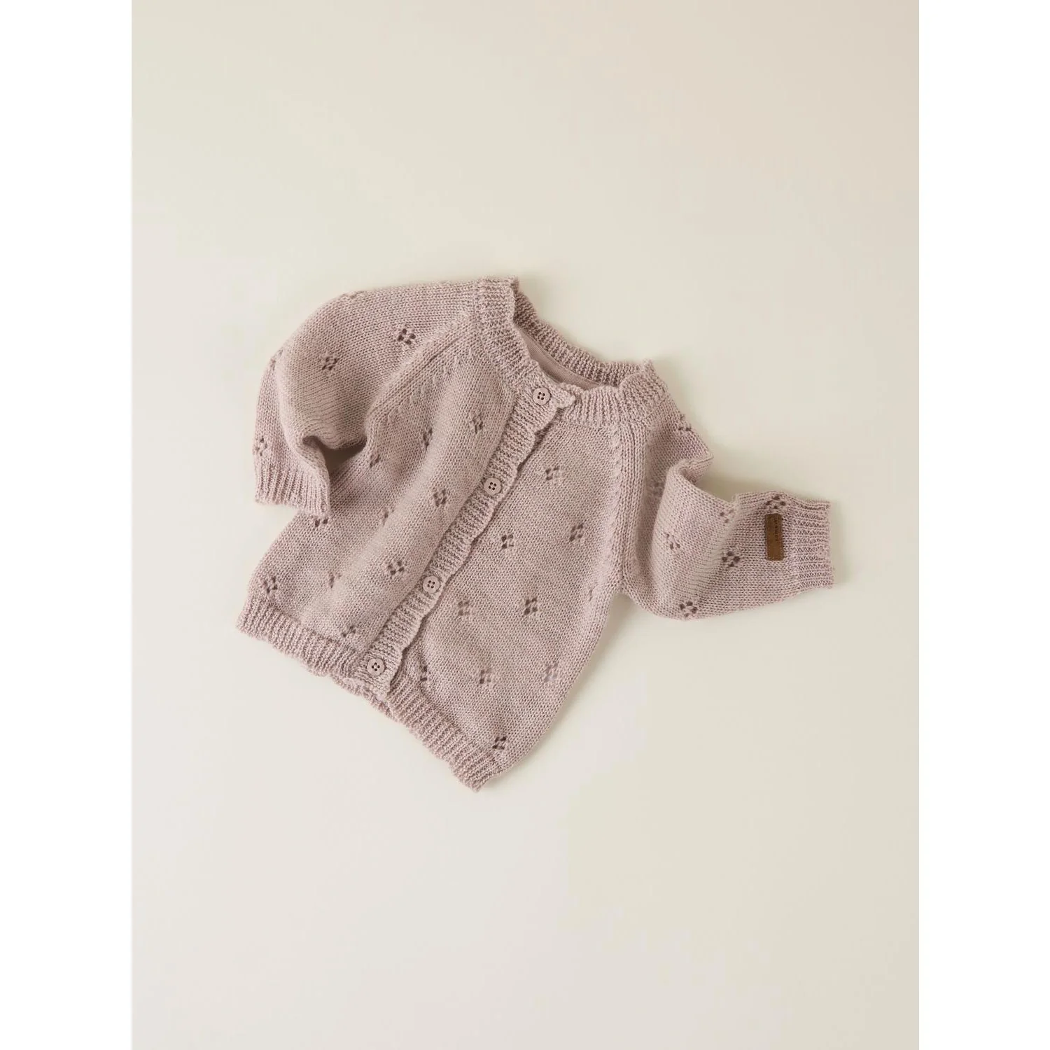 Name It Shadow Gray Nbfwrilla Wool Ls Knit Card - Image 2