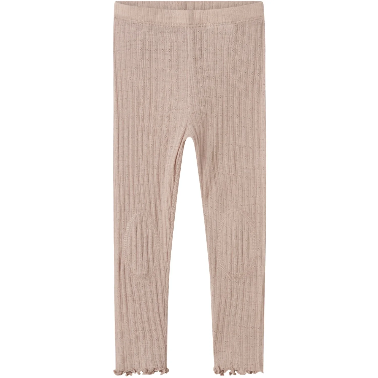 Name It Shadow Gray Nmfwossa Wo/Si Rib Leggings