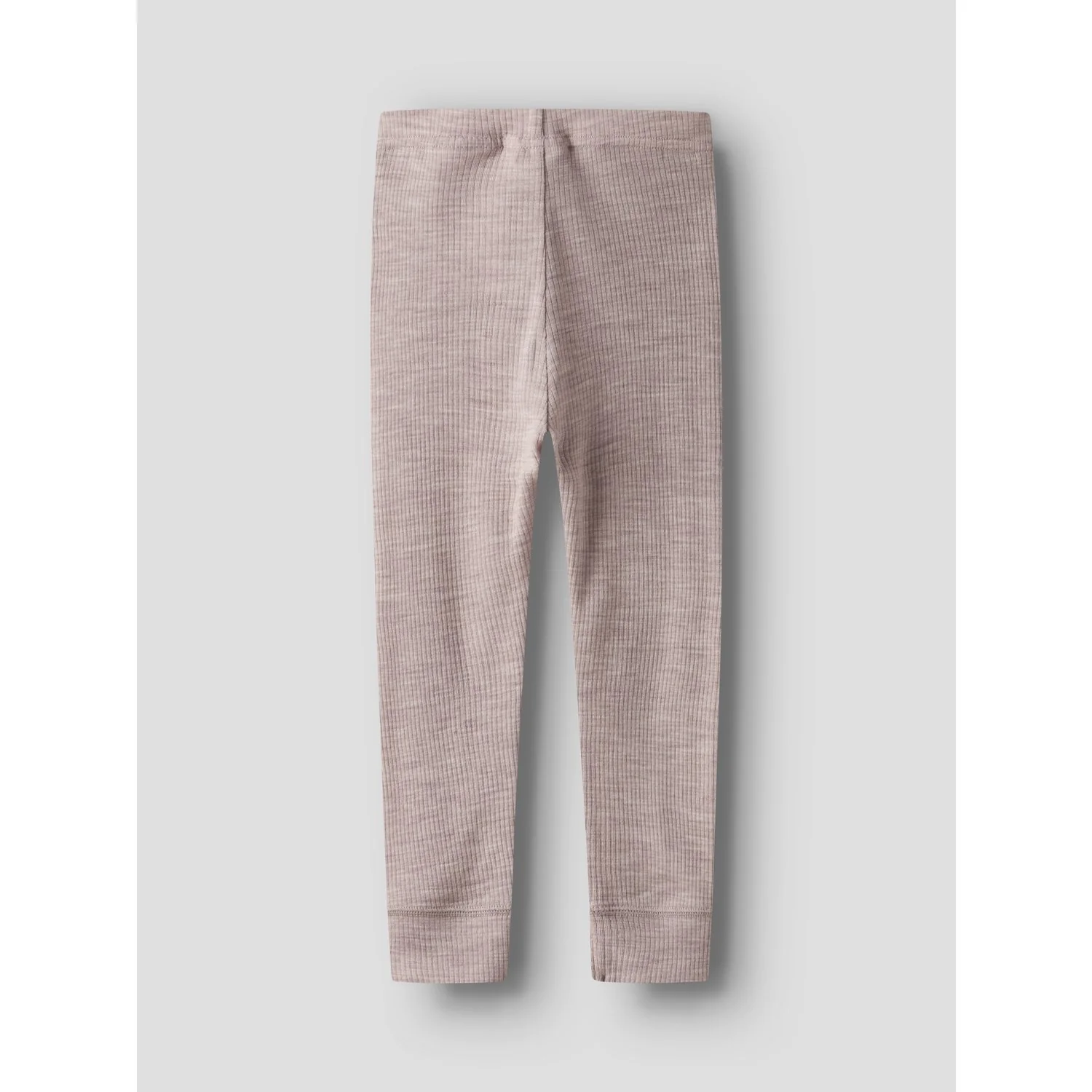 Name It Shadow Gray Nmnwax Wool Rib Leggings Noos - Image 5