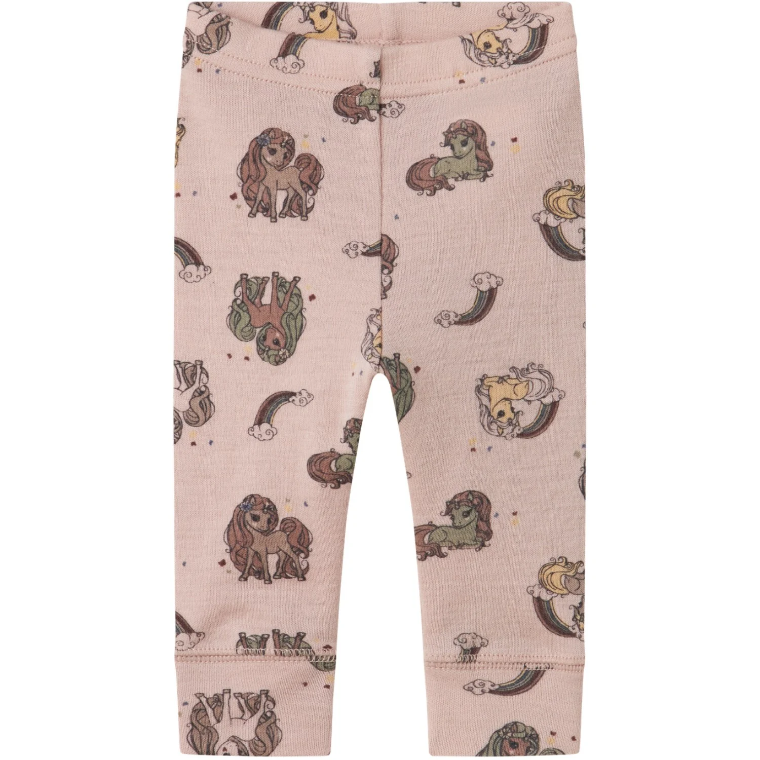 Name It Shadow Gray Unicorn Nbfwillit Wool Leggings
