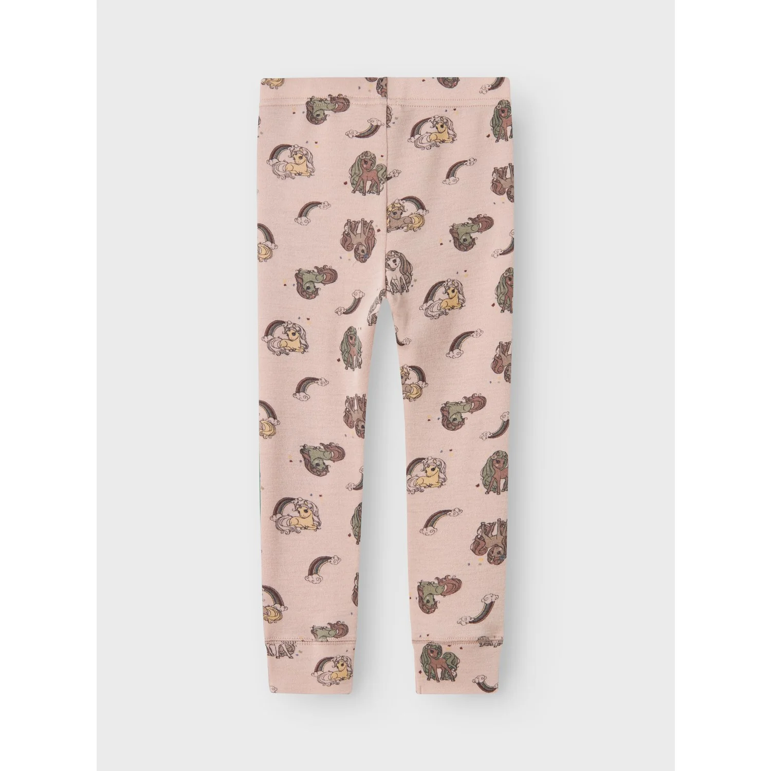 Name It Shadow Gray Unicorn Nmfwillit Wool Leggings - Image 3