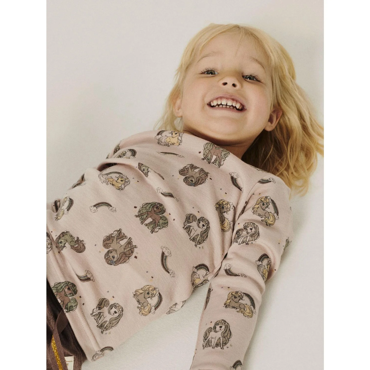 Name It Shadow Gray Unicorn Nmfwillit Wool Ls Top - Image 2