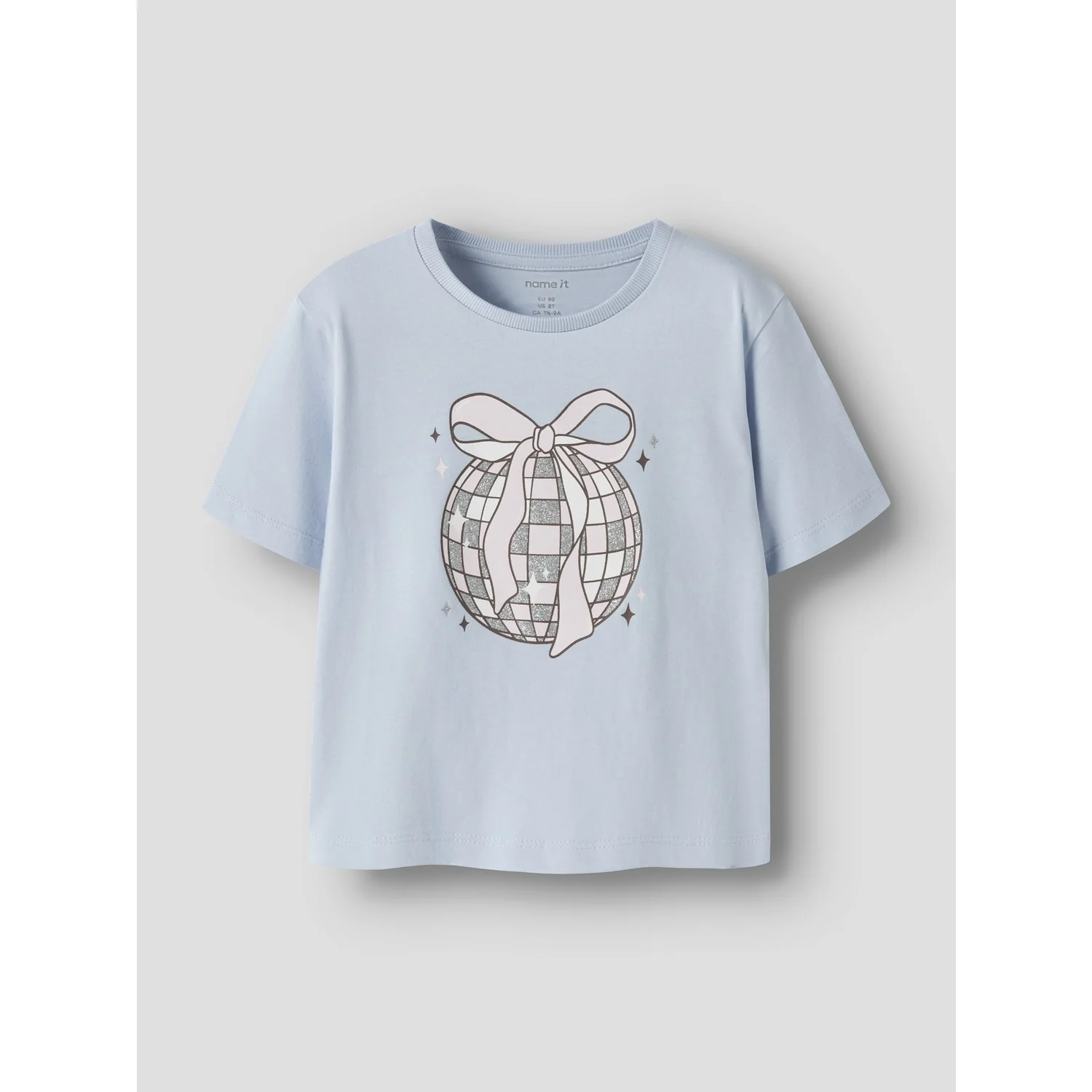 Name It Sheer Blue Nmfkatrina Ss Nreg Top Pb - Image 2