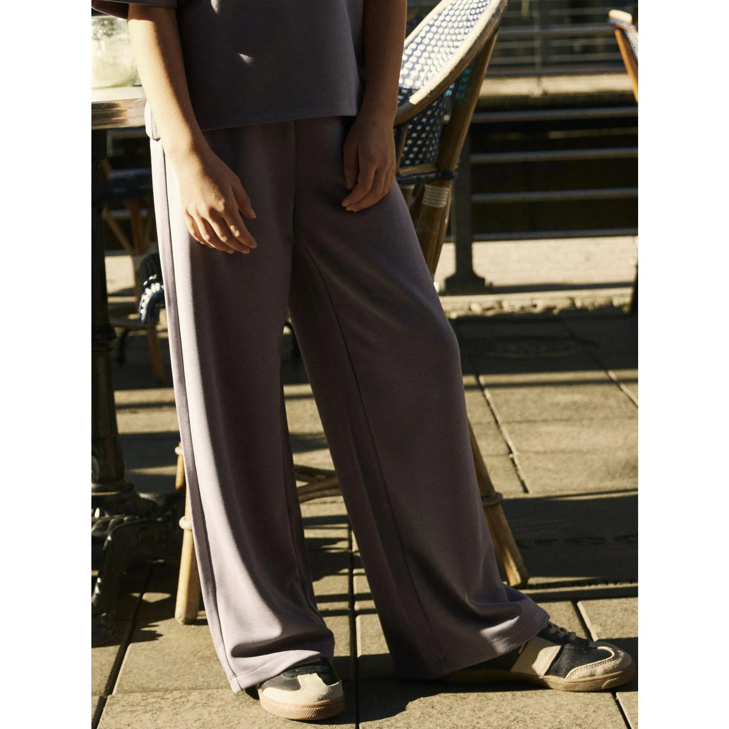 Name It Silver Filigree Nkflivia Wide Pants - Image 3