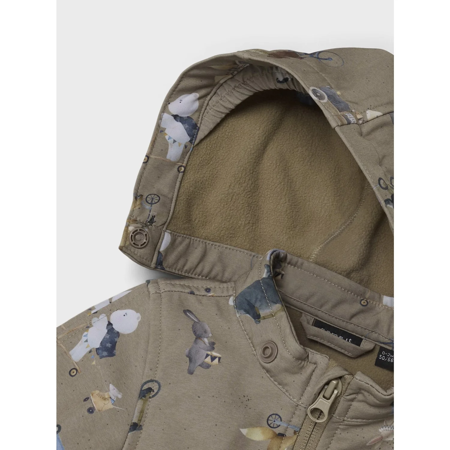 Name It Silver Mink Go Nbnalfa08 Softshell Suit Aop Fo - Image 4