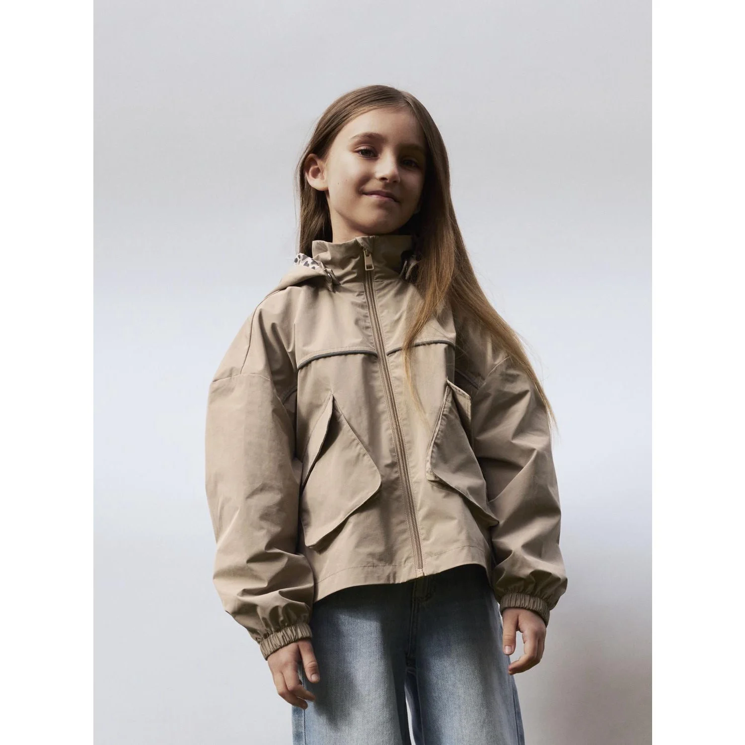 Name It Silver Mink Nkfmika Jacket Pocket - Image 2