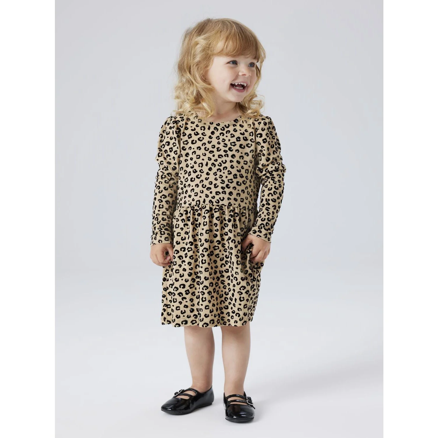 Name It Silver Mink Nmfrebekka Ls Dress - Image 2