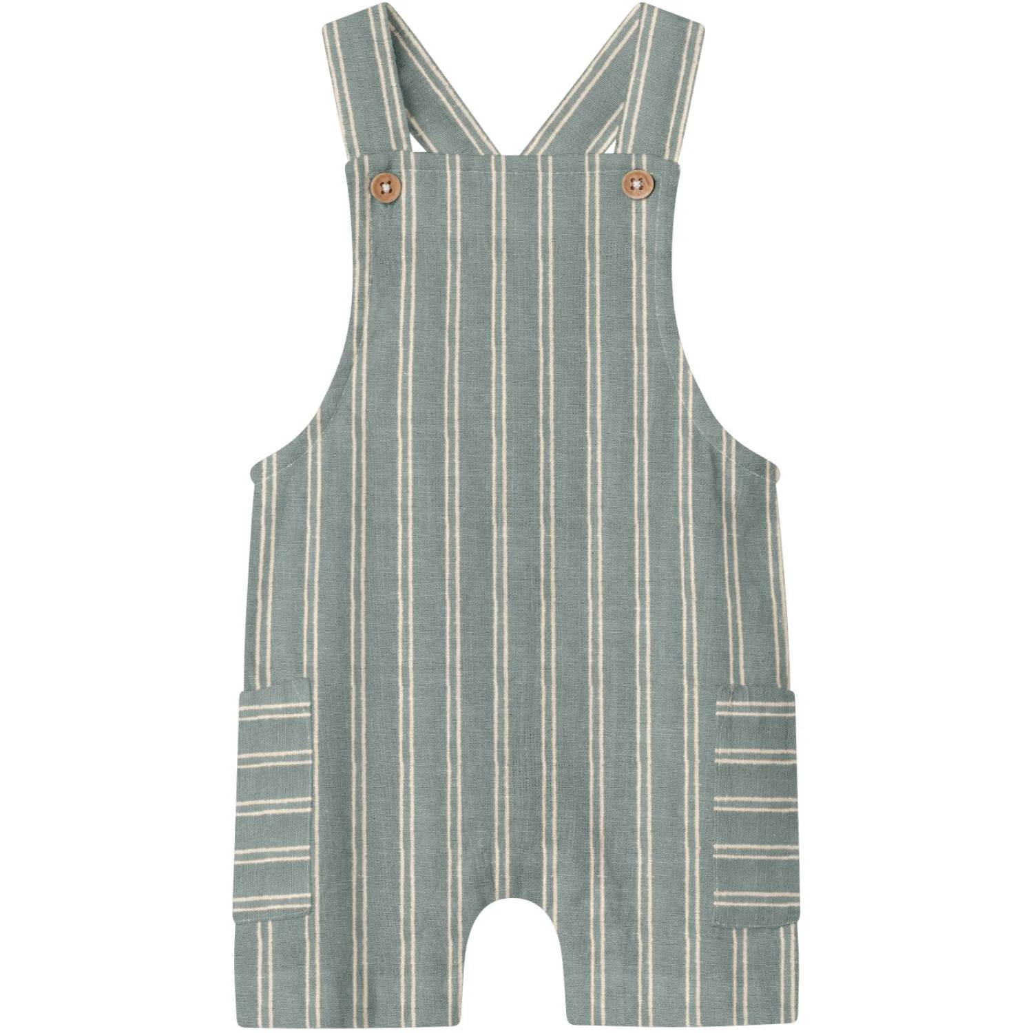 Name It Slate Gray Halom Short Overall
