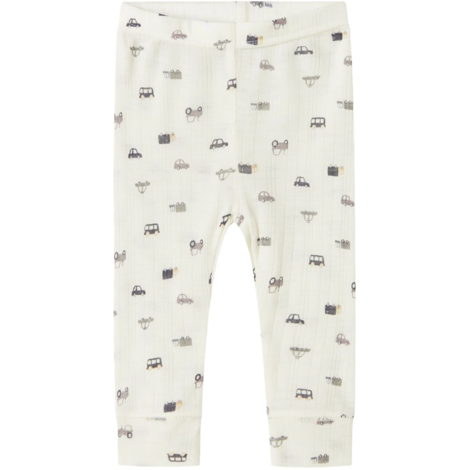 Name It Snow White Small Cars Nbmwang Wool Needle Long Johns Noos