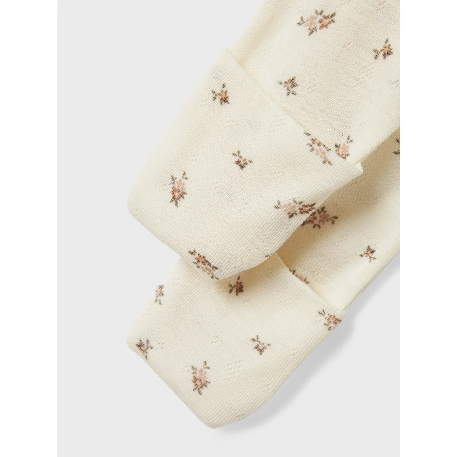 Name It Snow White Small Flowers Nbfwang Wool Needle Nightsuit Noos - Image 3