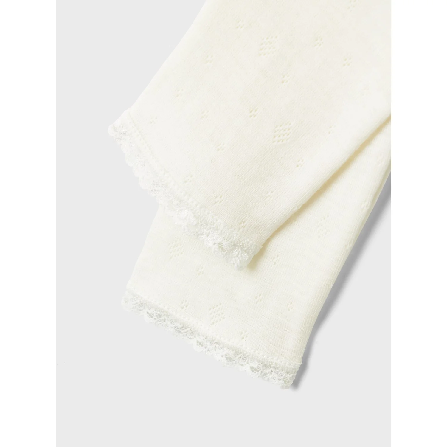 Name It Snow White Wang Wool Needle Legging Solid Noos - Image 3