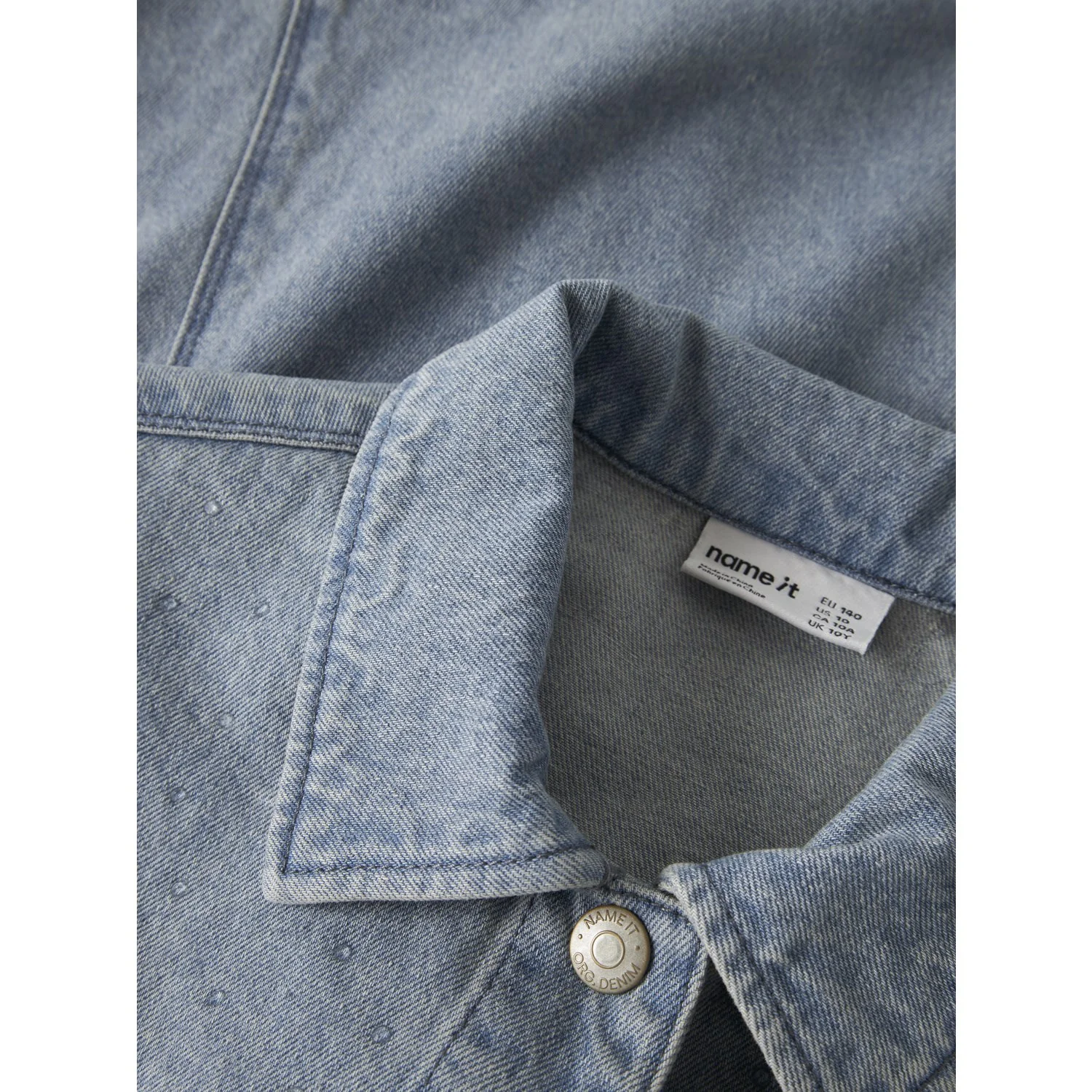 Name It Special Blue Grey Denim Nkfrain Os Dnm Jacket 4577-Im - Image 2
