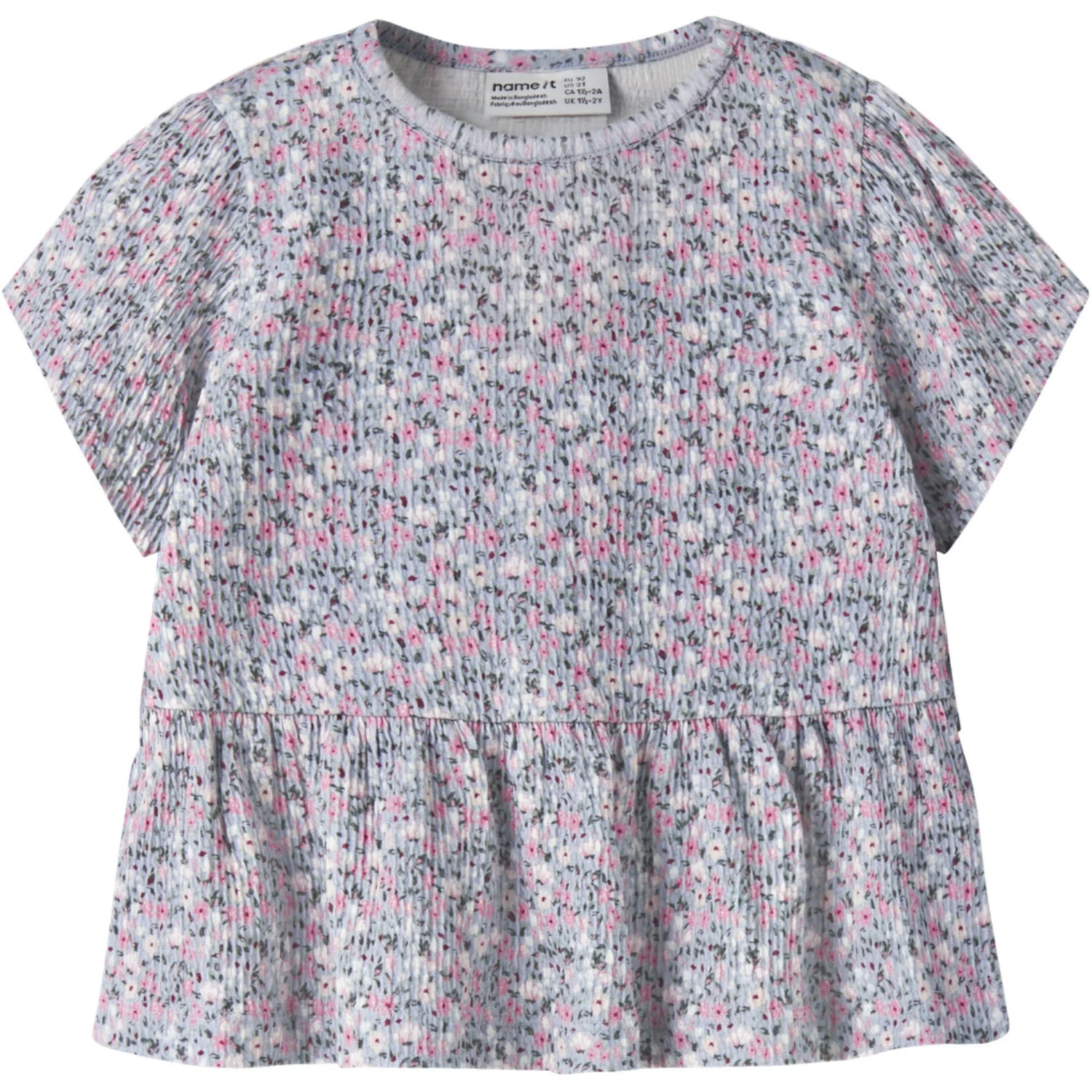 Name It Subdued Blue Nmfkatrina Ss Top