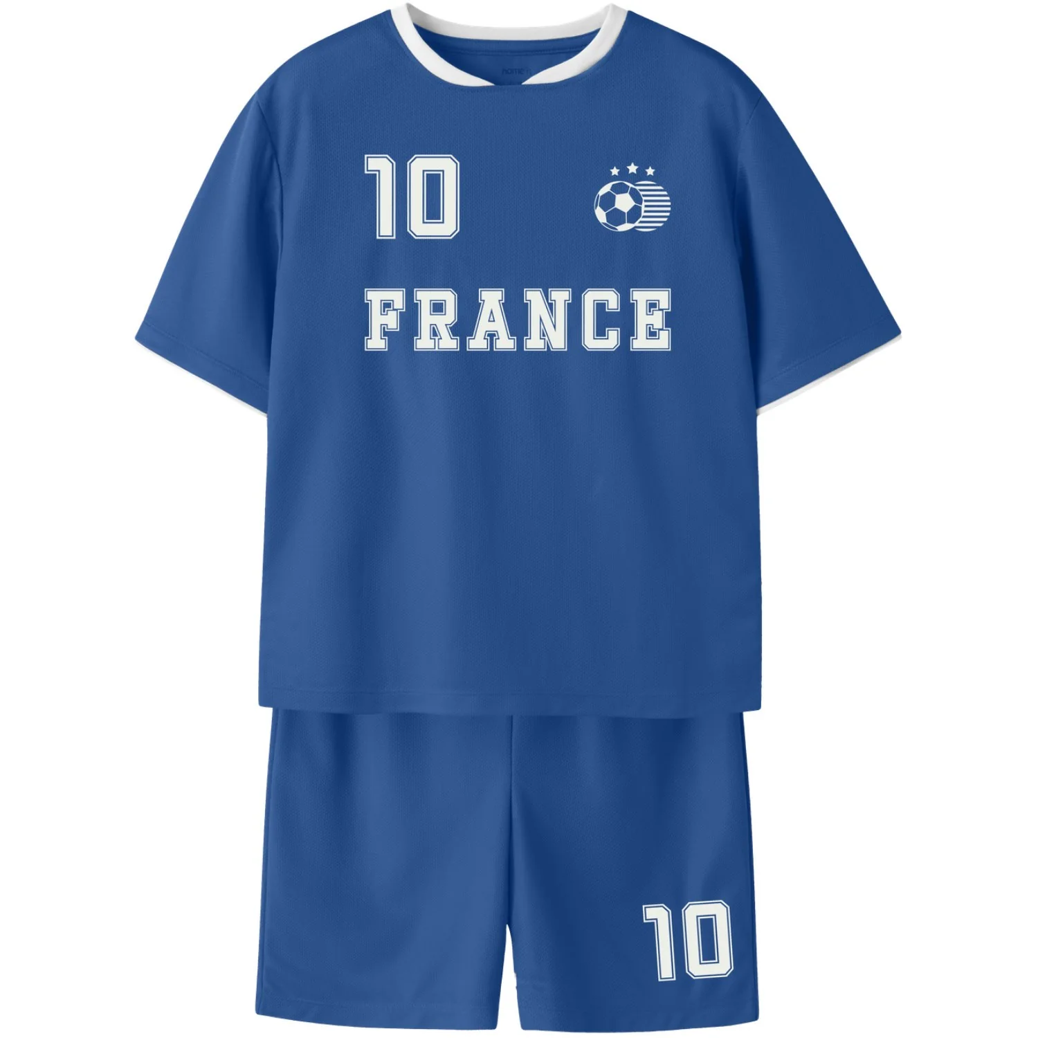 Name It Surf The Web France Nknhiteam Shorts Set - Image 2