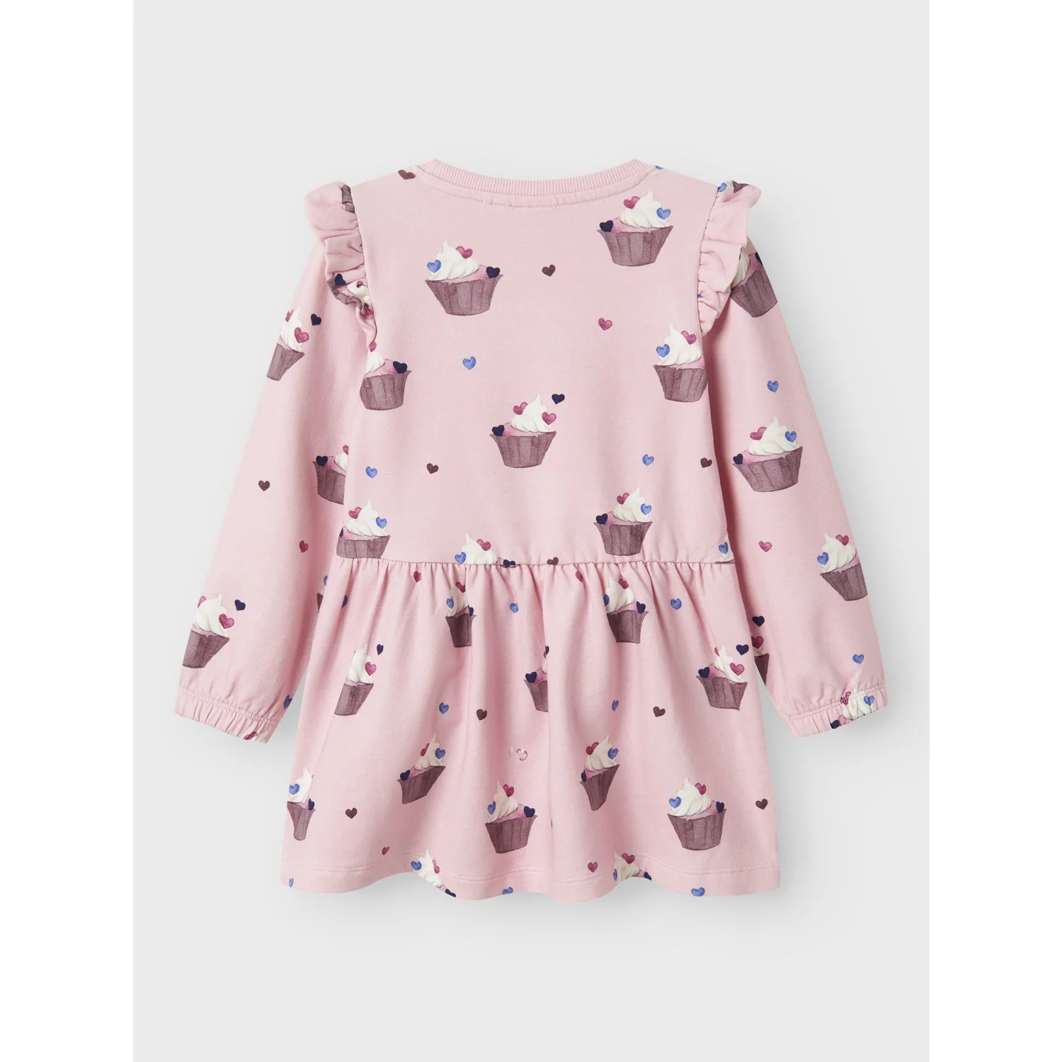 Name It Sweet Dreams Nmfnaya Sweat Dress Bru - Image 3