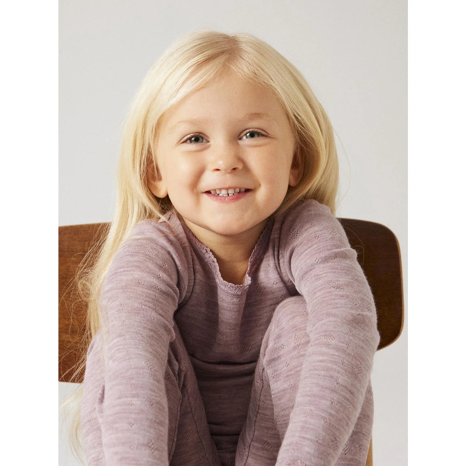 Name It Toadstool Nmfwang Wool Needle Ls Top Solid Noos - Image 4