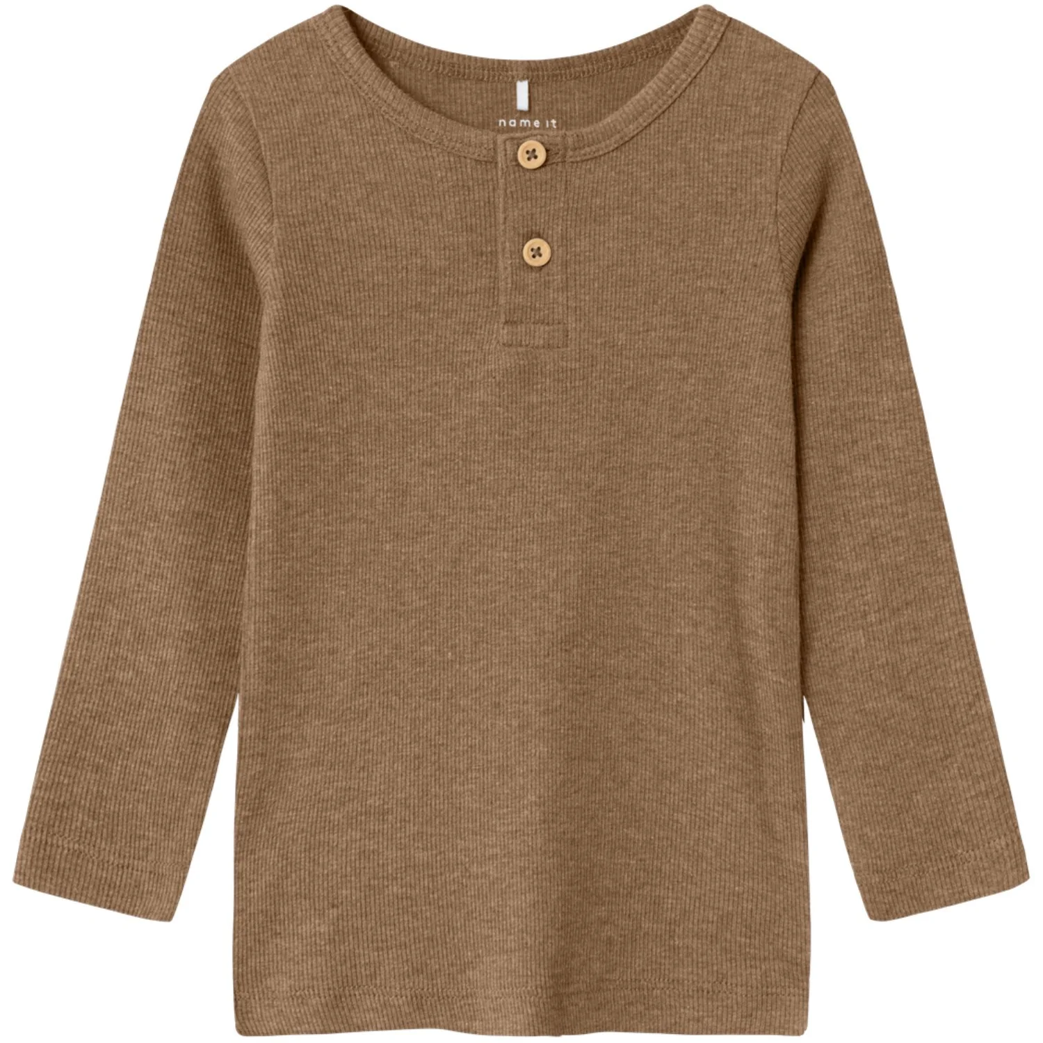 Name It Toasted Coconut Melange Nmmkab Ls Top Noos