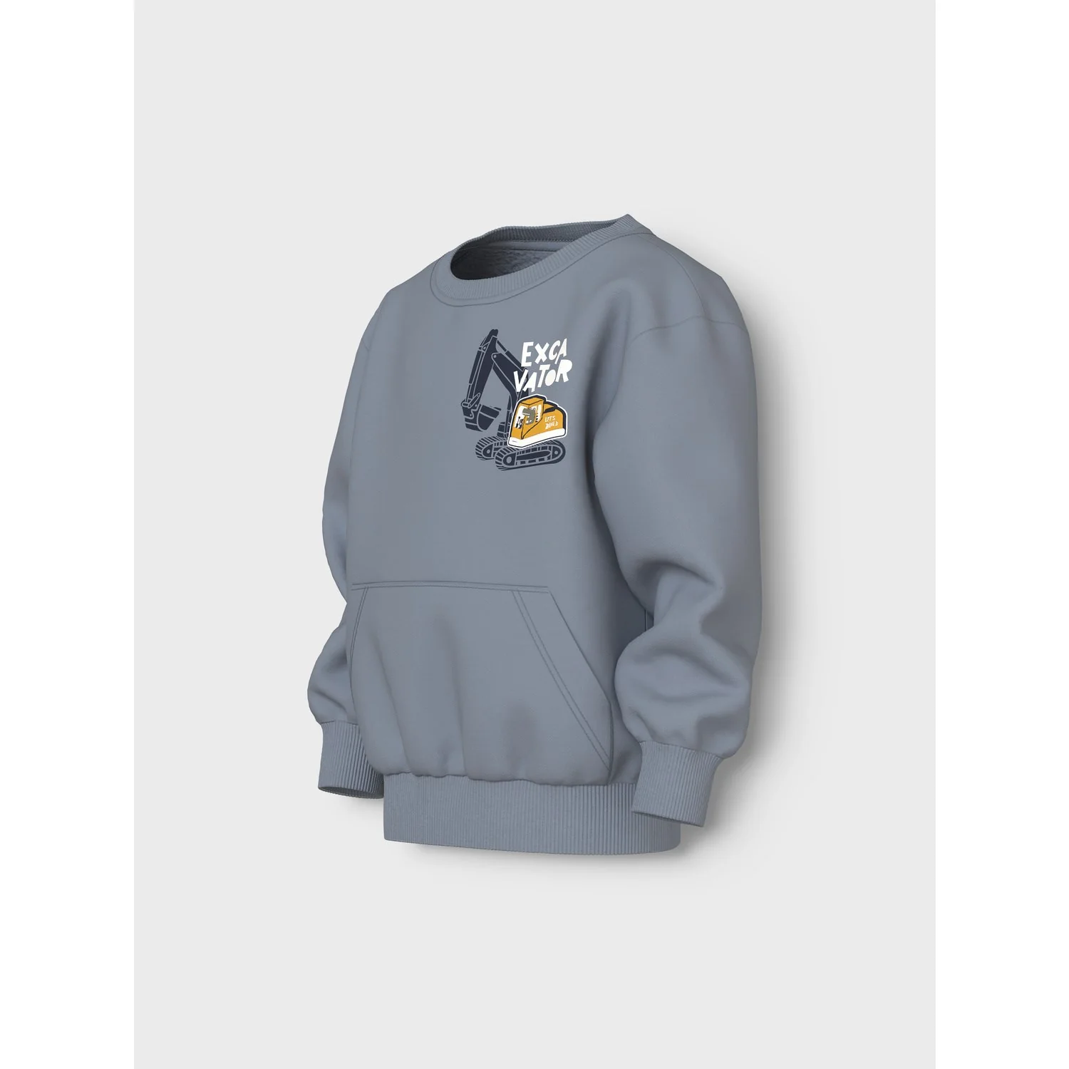 Name It Tradewinds Excavator Nmmvugo Ls Nreg Sweat Bru - Image 2