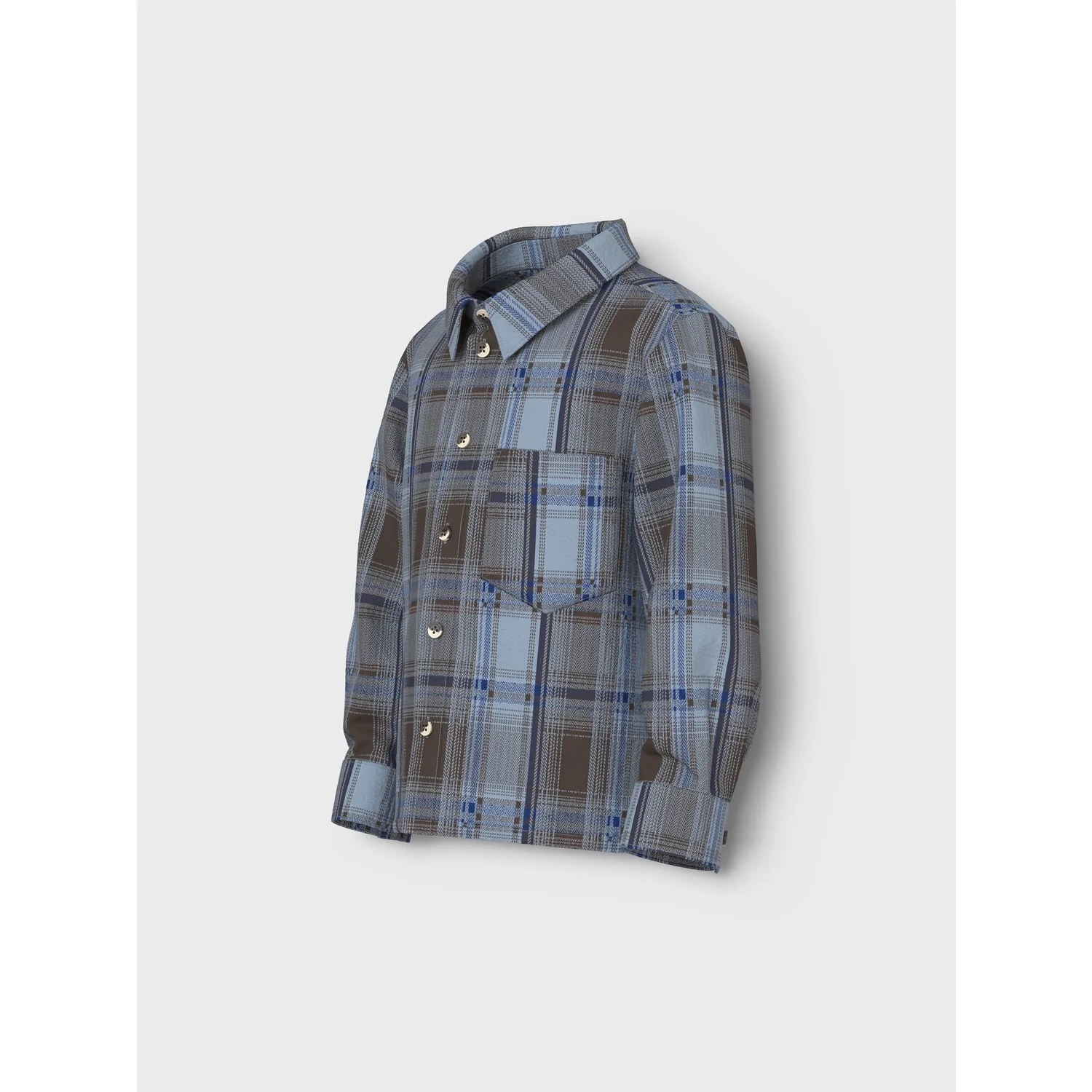 Name It Turkish Coffee Nmmlars Ls Nr Shirt - Image 4