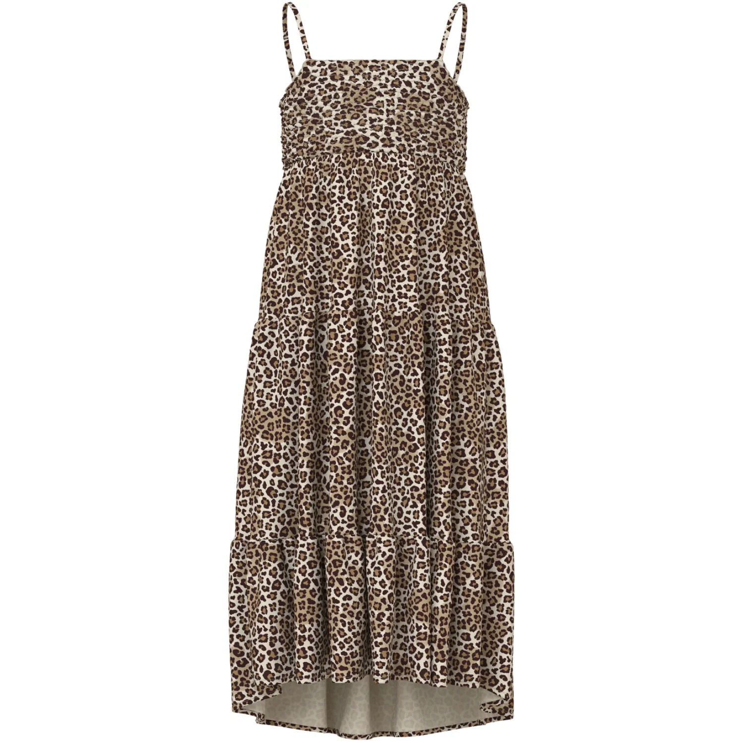 Name It Turtledove Leopard Nkfvinaya Strap Maxi Dress - Image 3