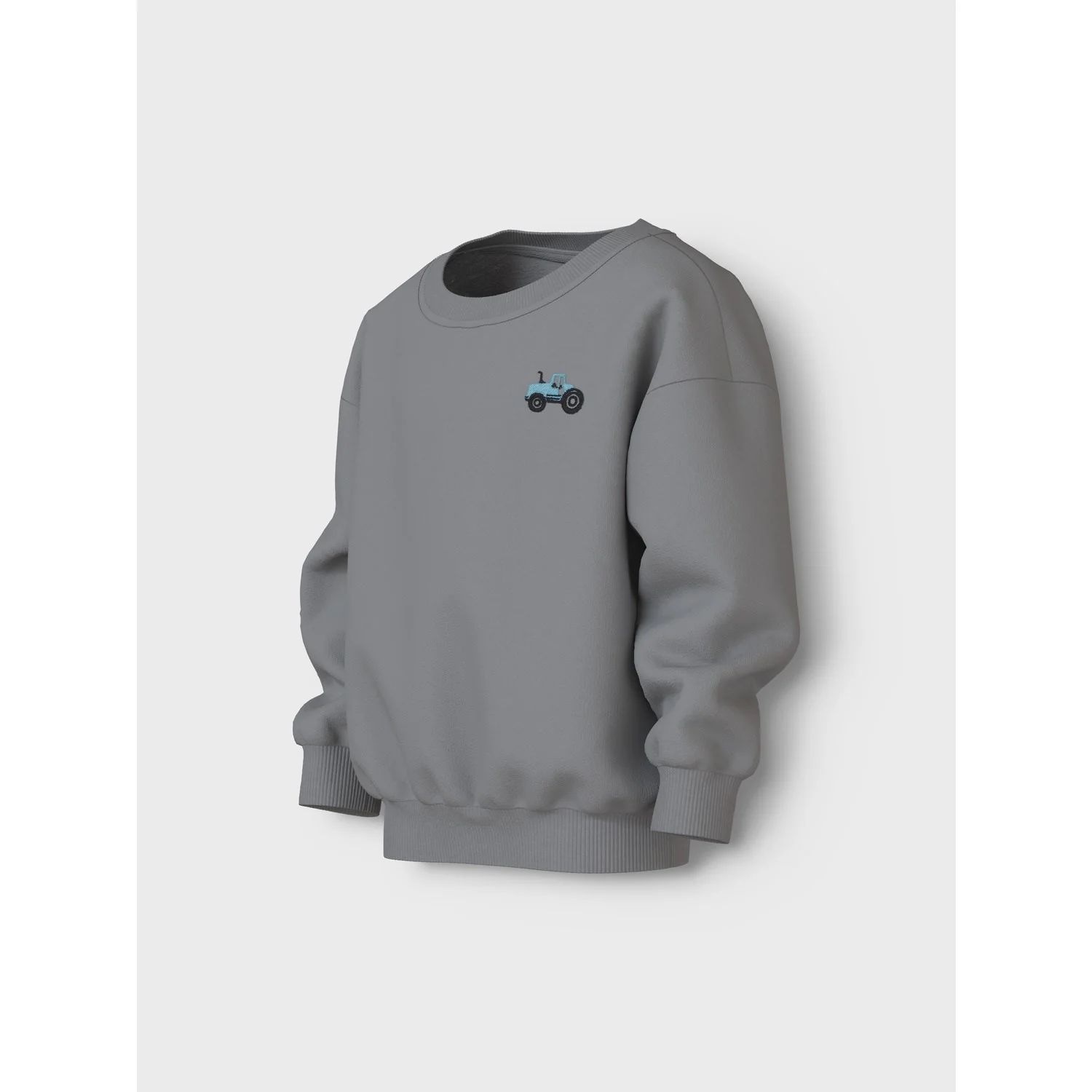 Name It Ultimate Grey Tractor Nmmvallen Ls Nreg Sweat Unb - Image 2