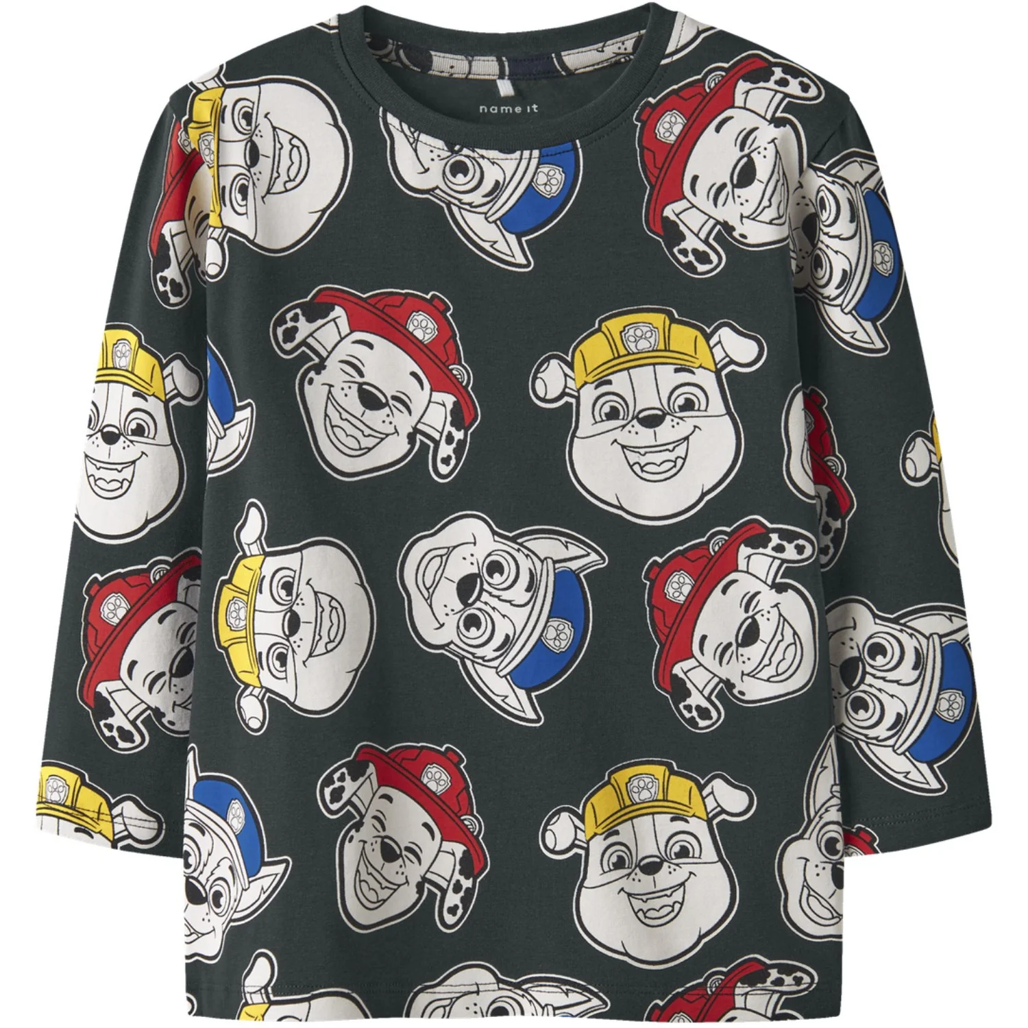Name It Urban Chic AOP Nmmjorgen Paw Ls Nreg Top Cplg
