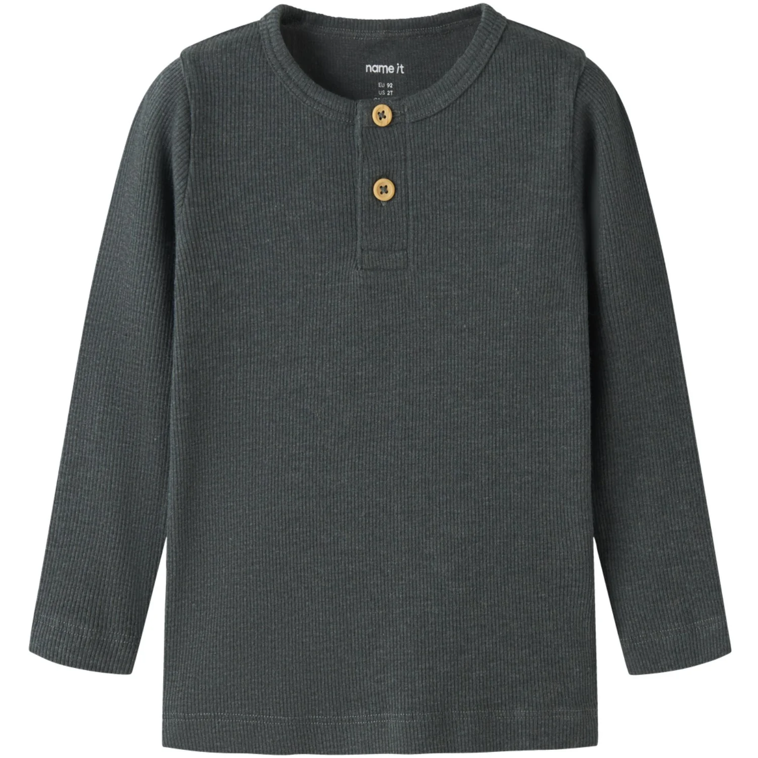 Name It Urban Chic Melange Nmmkab Ls Top Noos