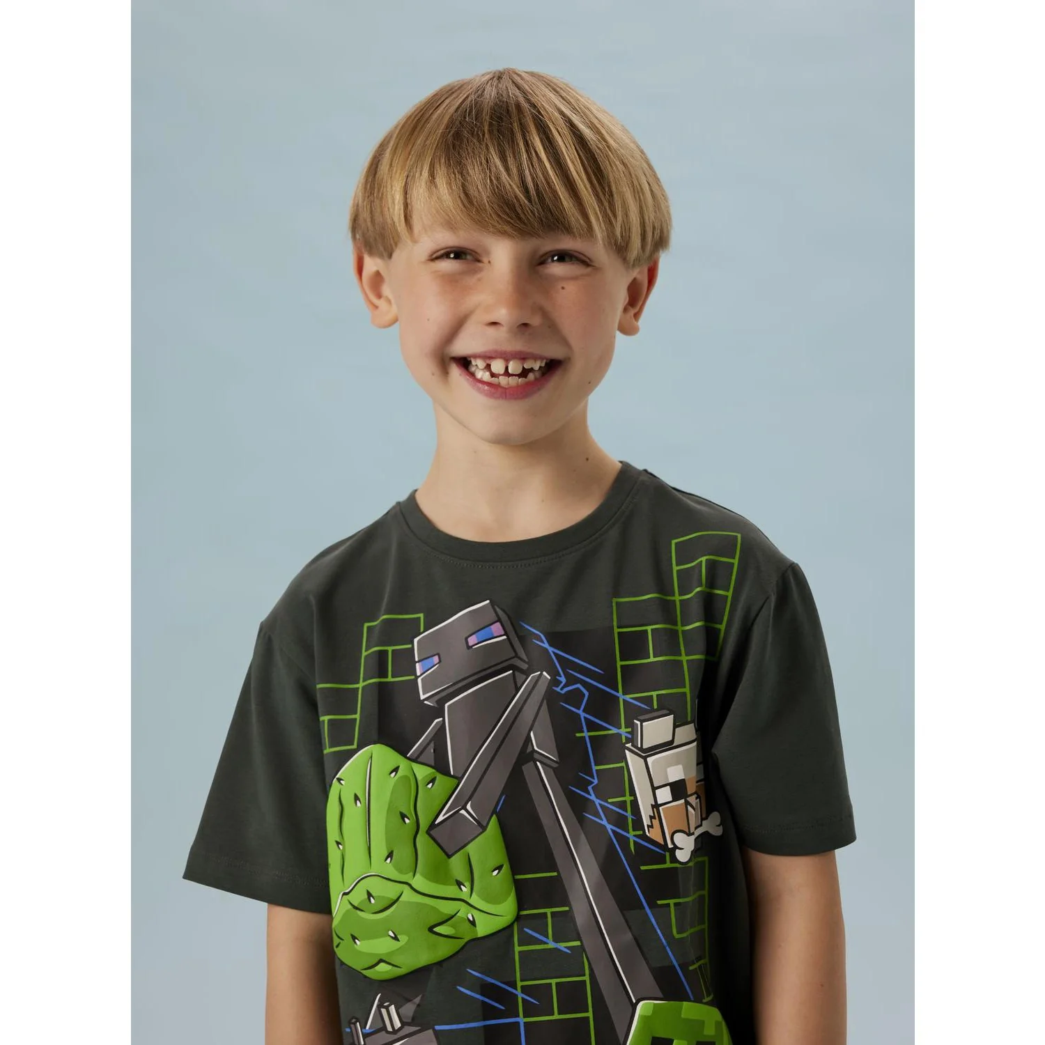 Name It Urban Chic Nkmjuke Minecraft Ss Nreg Top Box Bfu - Image 3