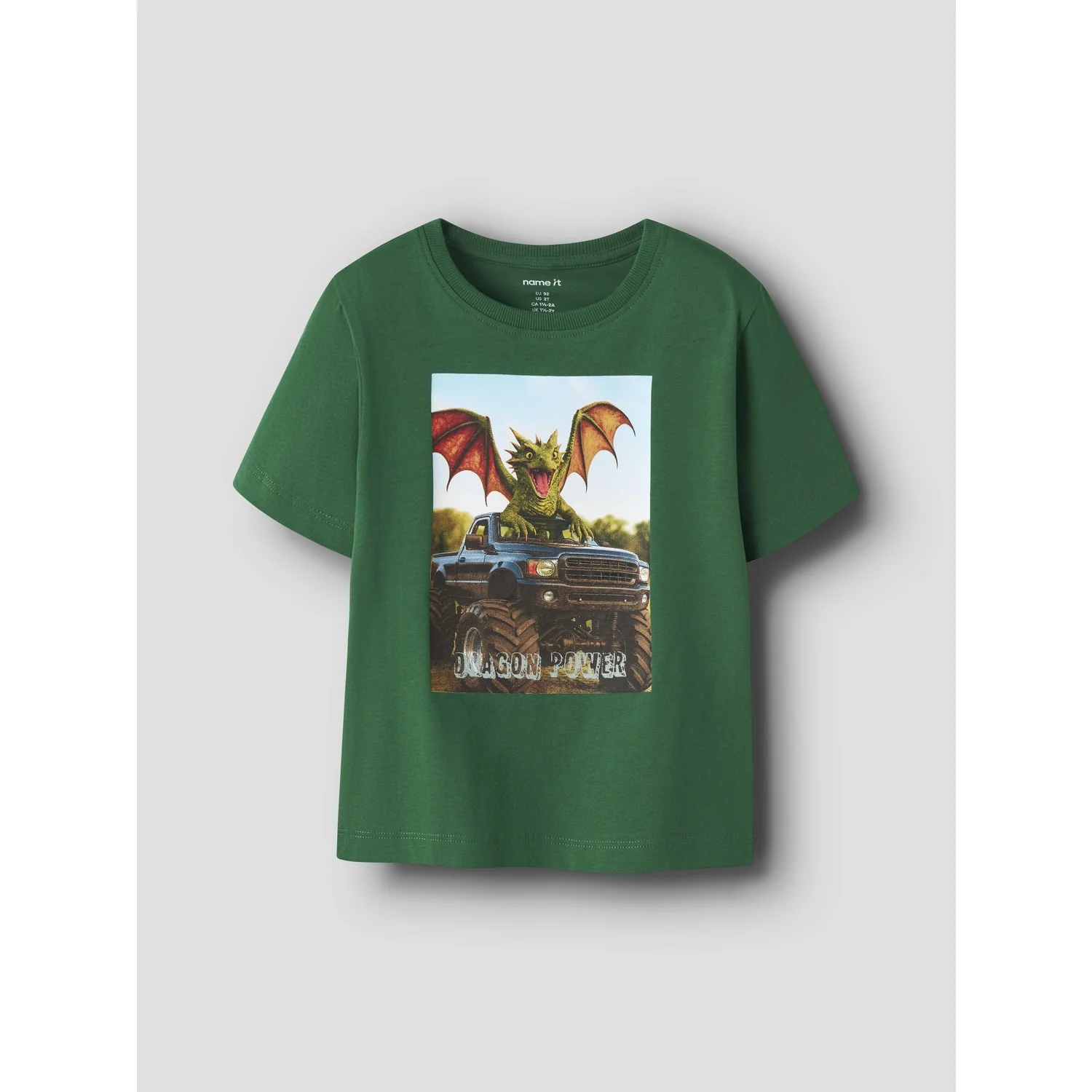 Name It Verdant Green Dragon Power Nmmvoto Ss Nreg Top - Image 2