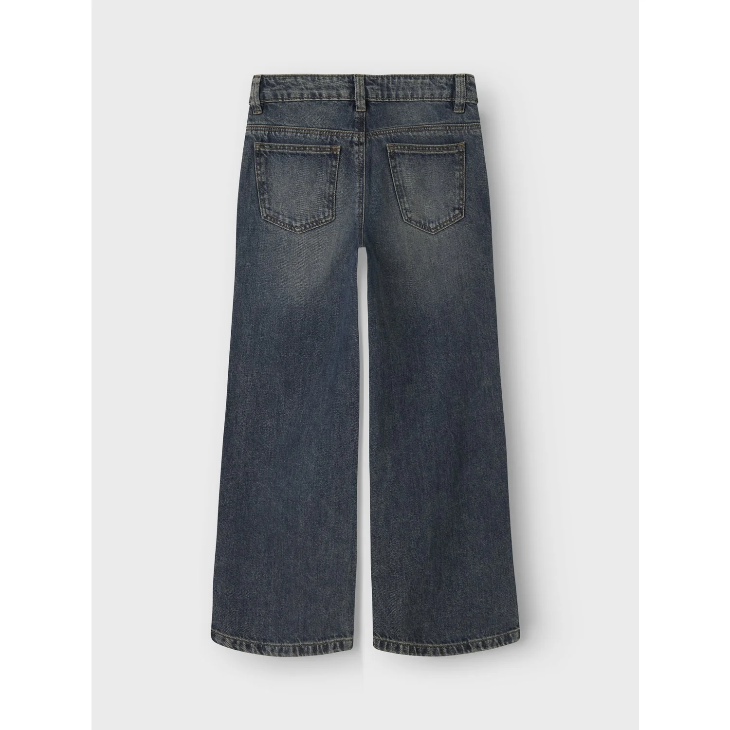 Name It Vintage Dark Blue Denim Nkfrose Wide Jeans 5529-Be Noos - Image 11