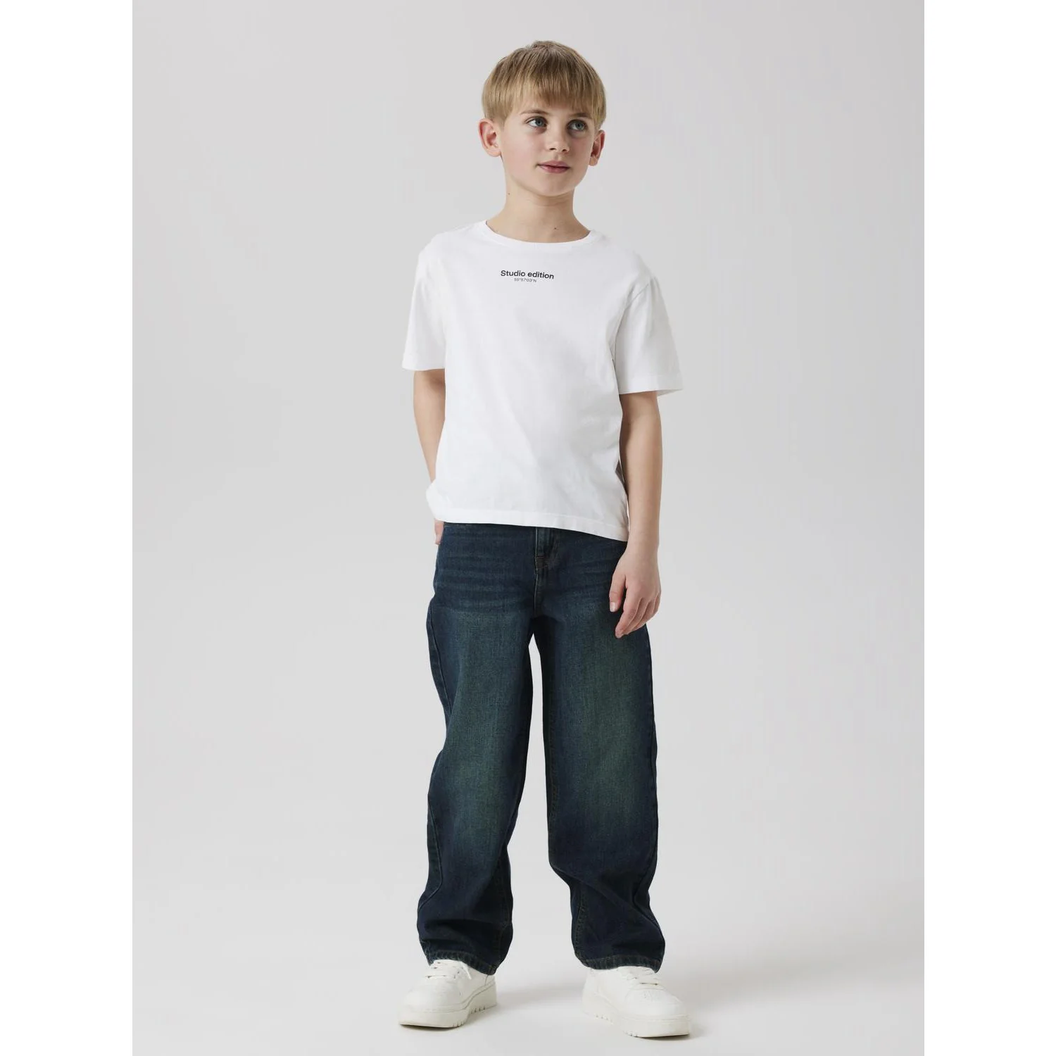 Name It Vintage Dark Blue Denim Nkmryan Straight Jeans 3418-Be Noos - Image 2