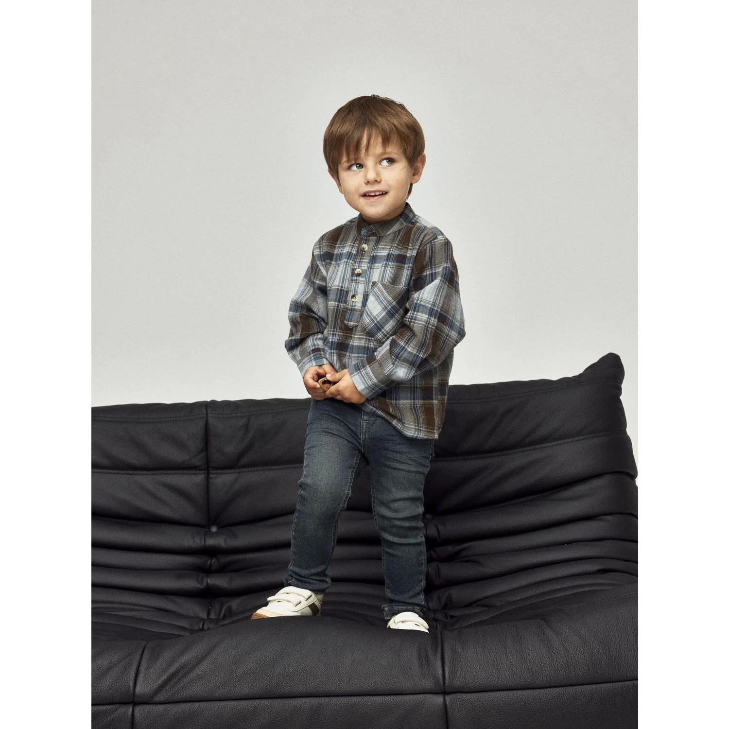 Name It Vintage Dark Blue Denim Nmmtheo Dnmthayer 2689Swe Key Pants Noos - Image 2