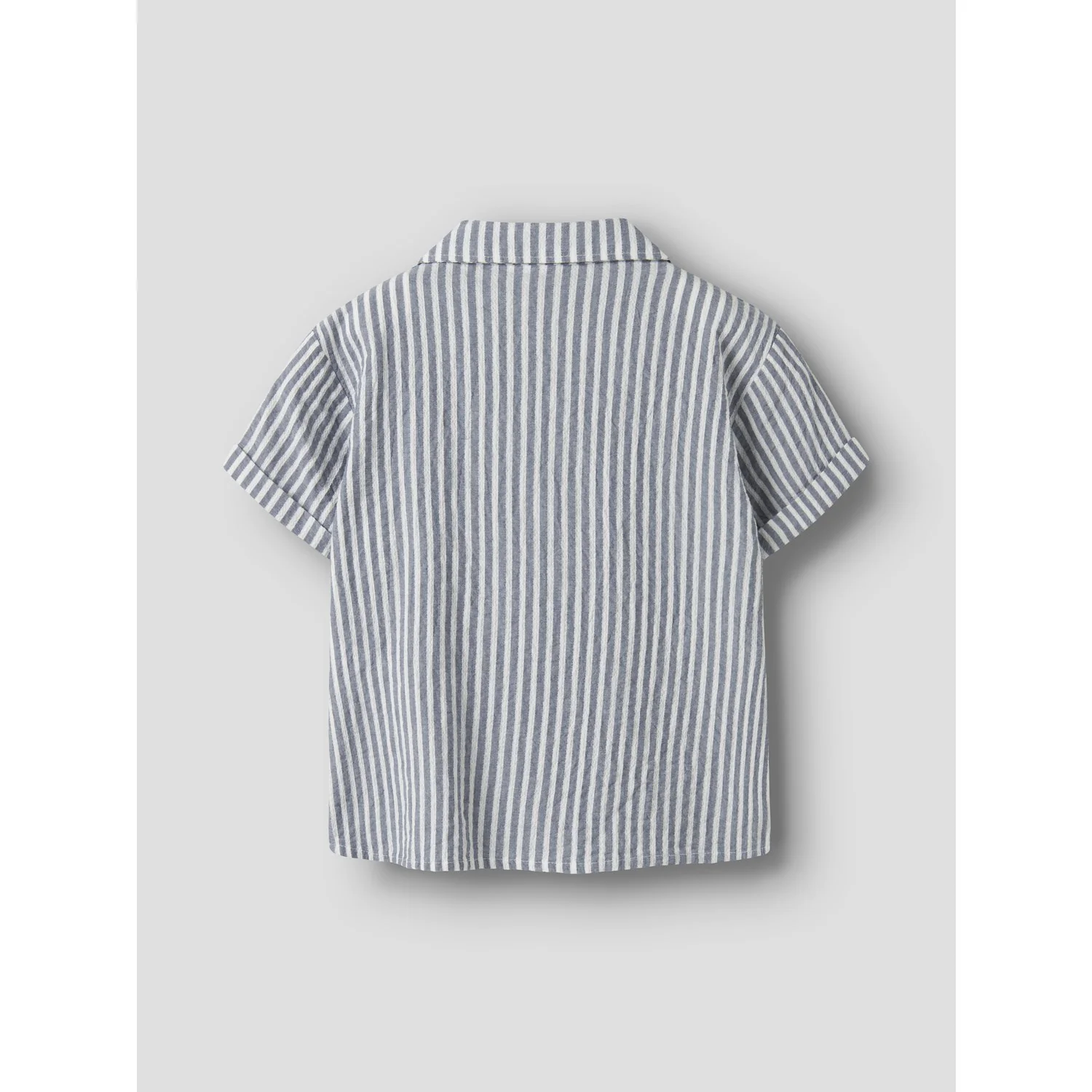 Name It Vintage Indigo Cloud Dancer Nkmfedenis Ss Nreg Shirt - Image 2