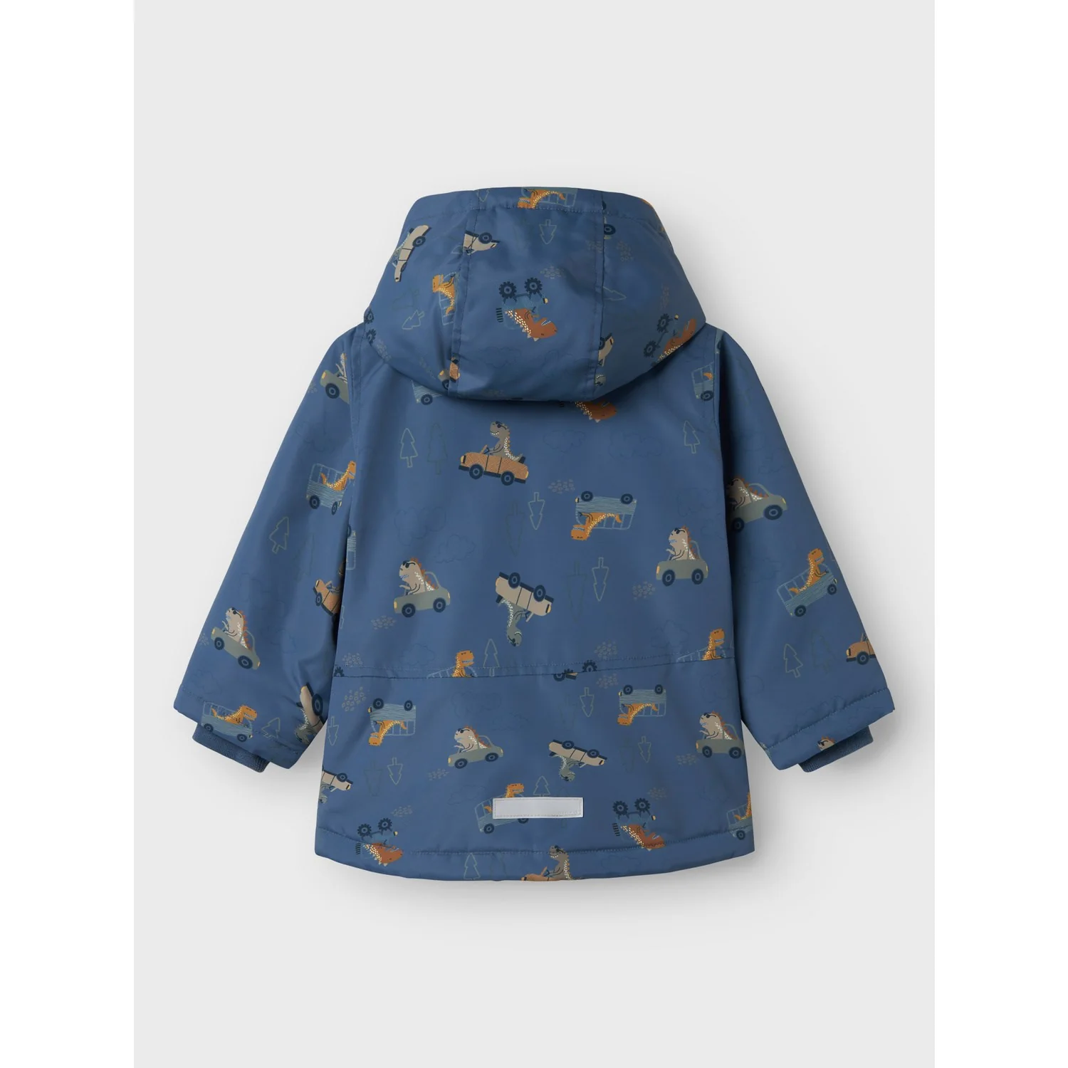 Name It Vintage Indigo Dino Car Nmmmax Pa Jacket Aop Noos - Image 9