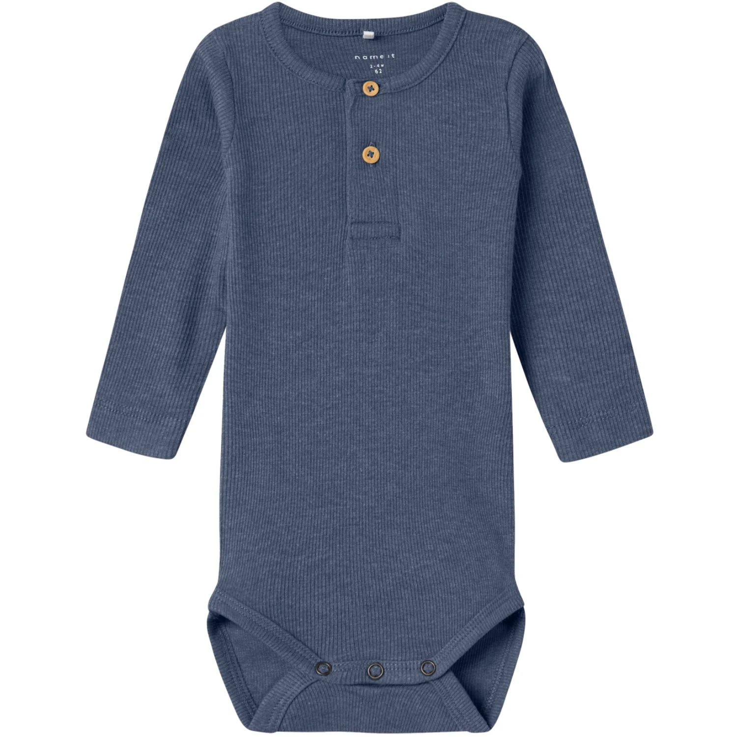 Name It Vintage Indigo Melange Nbmkab Ls Body Noos