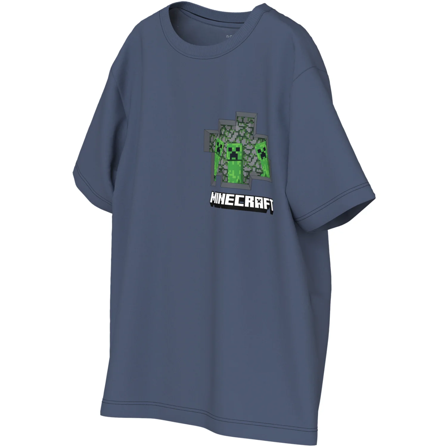 Name It Vintage Indigo Nkmasant Minecraft Ss Nreg Top Bfu - Image 3