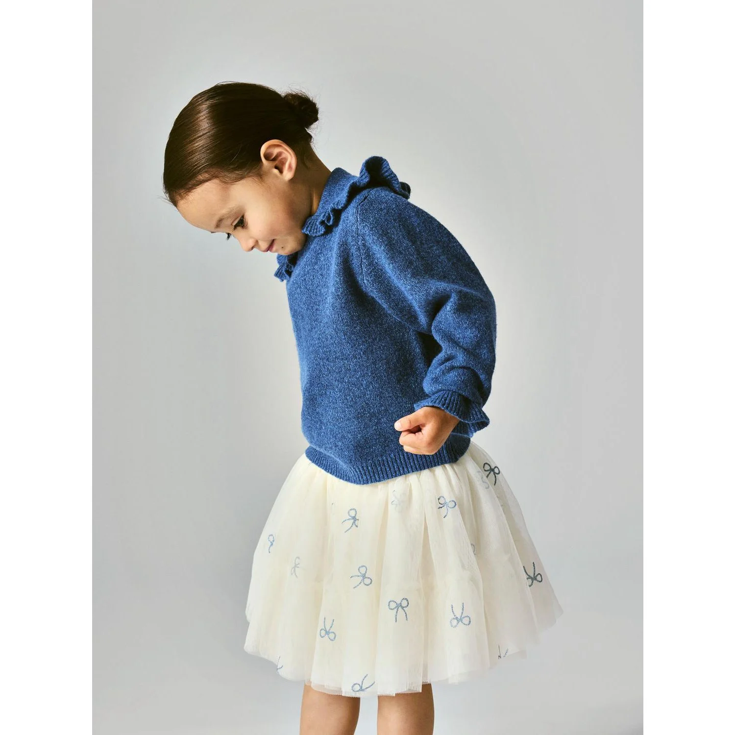 Name It Vintage Indigo Nmfkirstena Ls Knit - Image 2