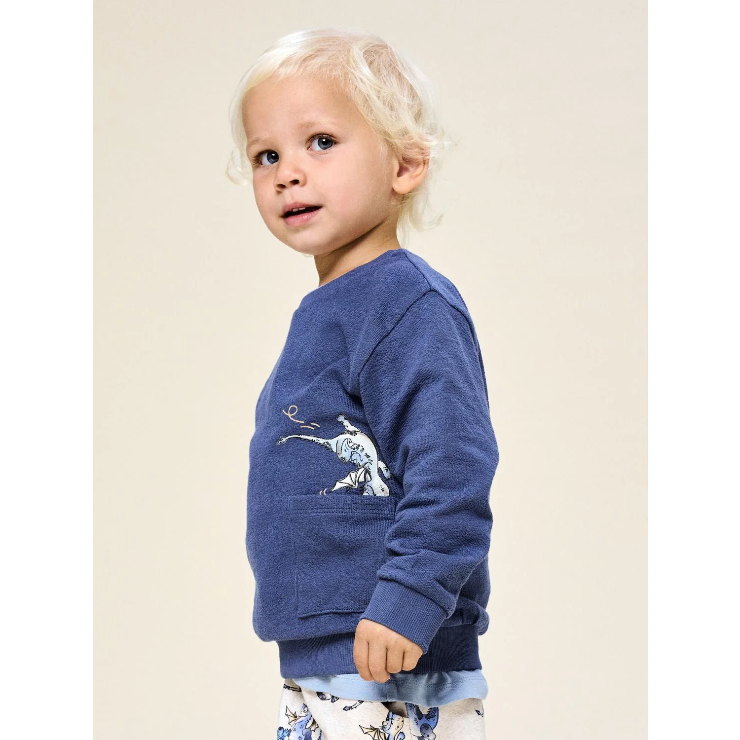 Name It Vintage Indigo Nmmkaj Ls Nreg Sweat Unb - Image 3