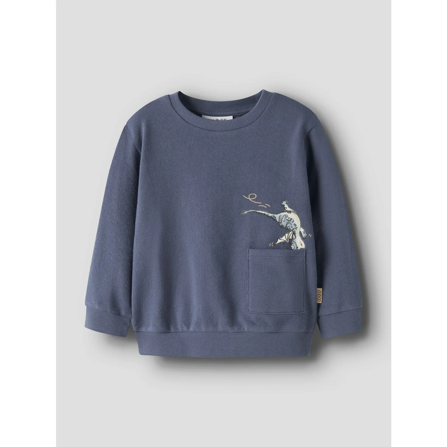 Name It Vintage Indigo Nmmkaj Ls Nreg Sweat Unb - Image 4