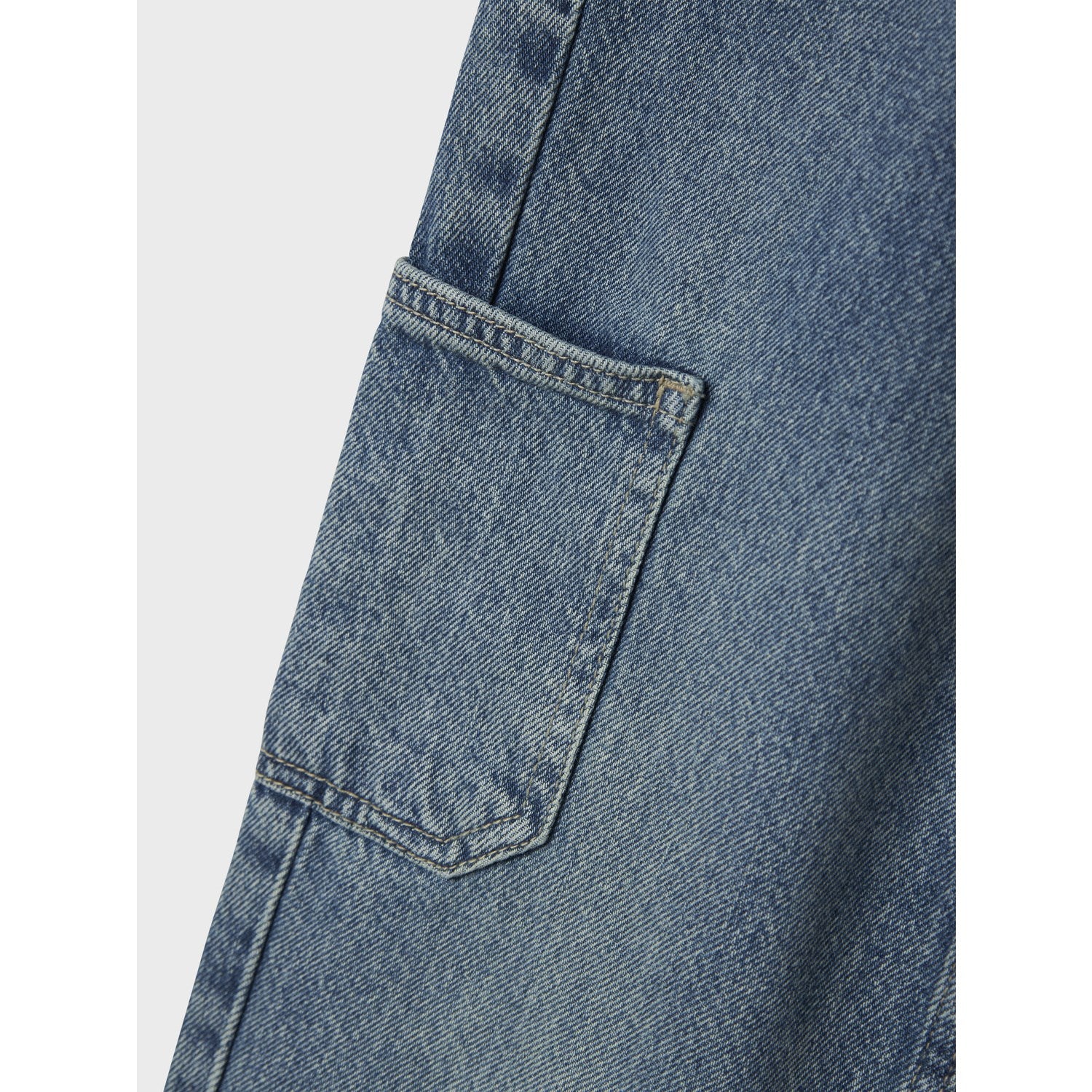 Name It Vintage Medium Blue Denim Nkmryan Straight Carp Jeans 5950-Dm Noos - Image 5
